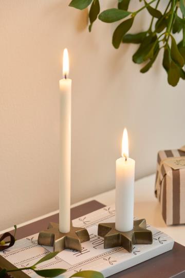 IB Laursen Lysestage - Stjerneformet Lysestage i Aluminium