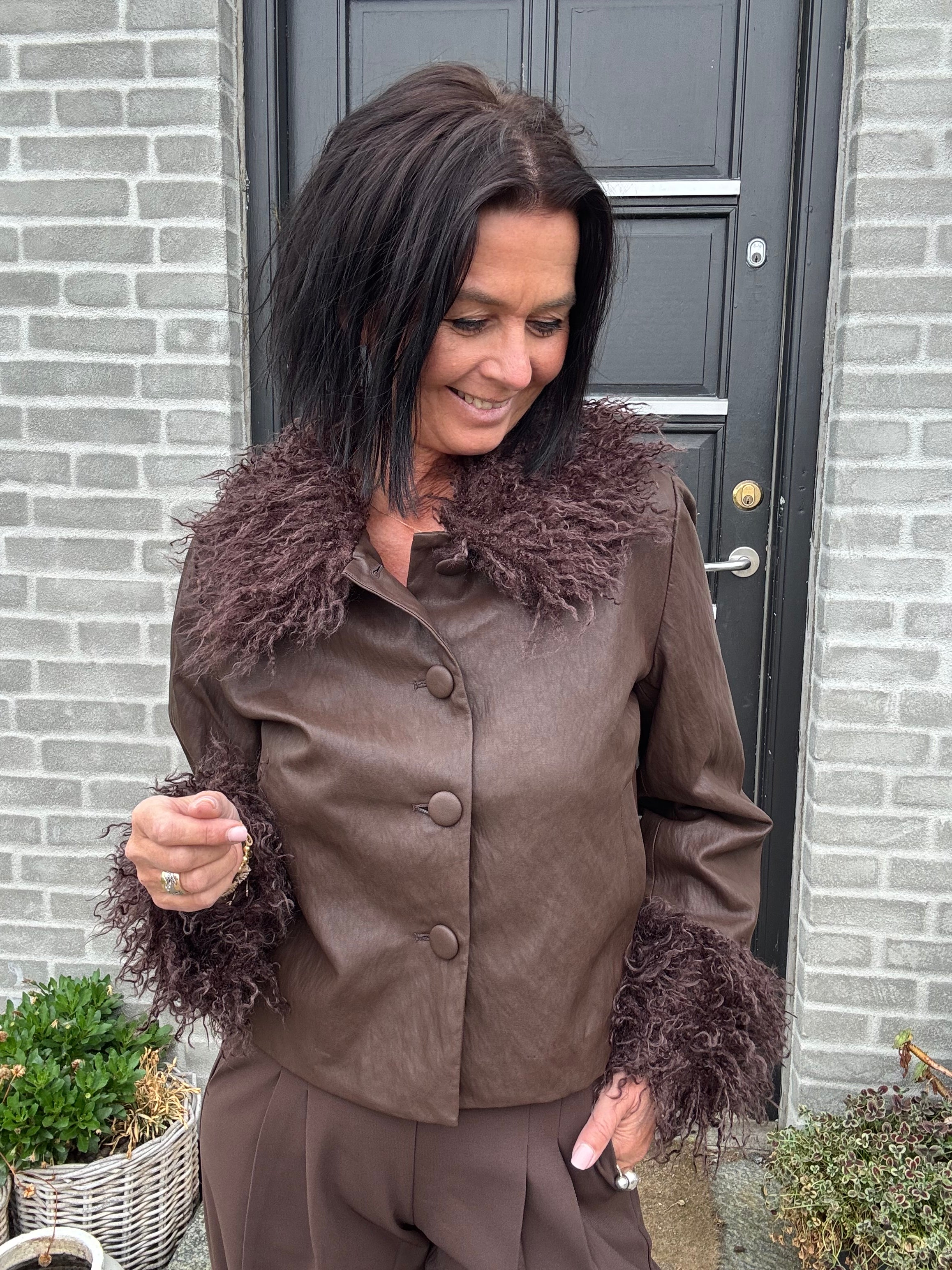 Lollys Laundry Jakke - TracyLL Jakke i Brown