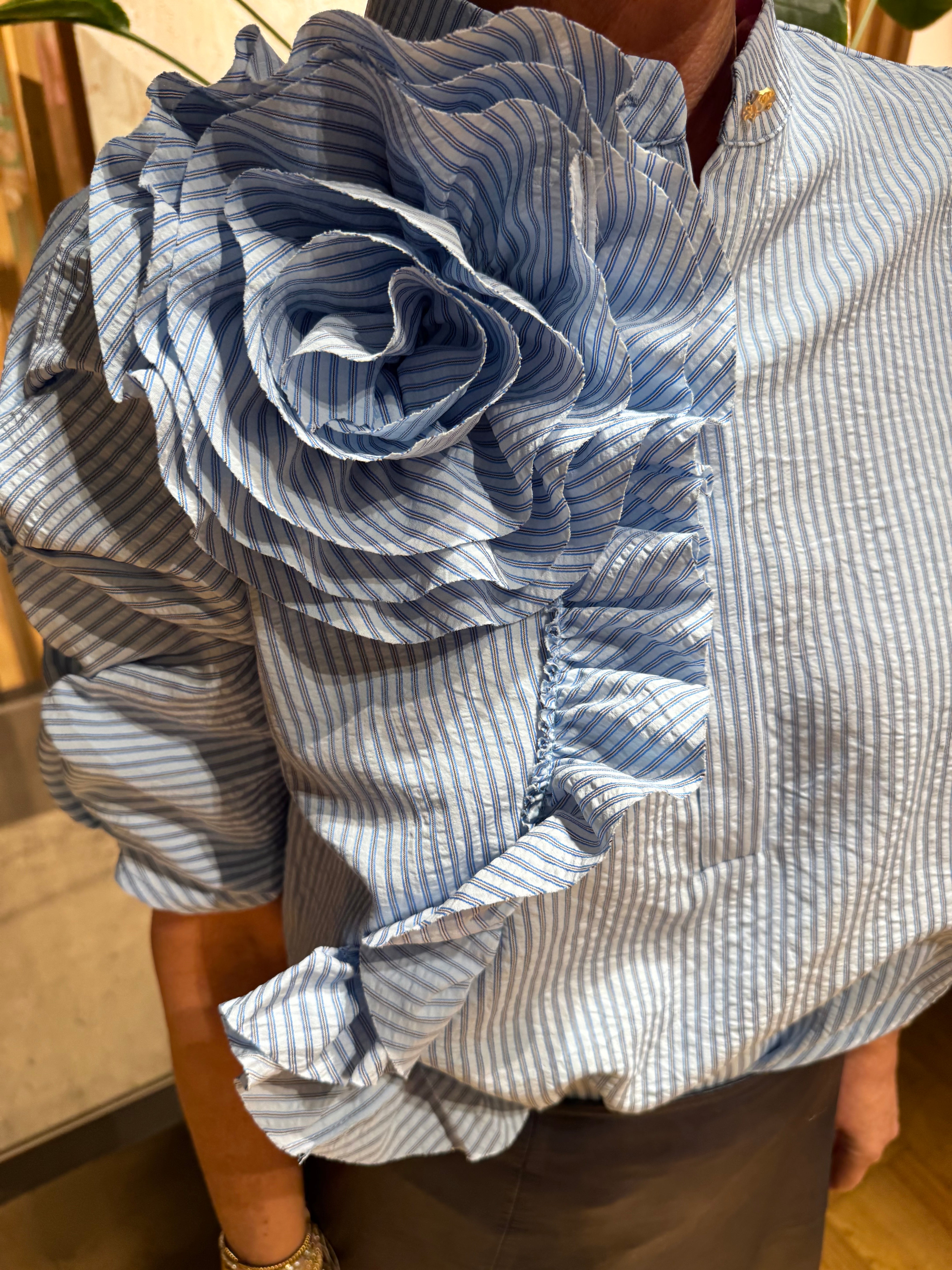 Gossia Bluse - ZabinaGO Ea Bluse i Blue Stripe