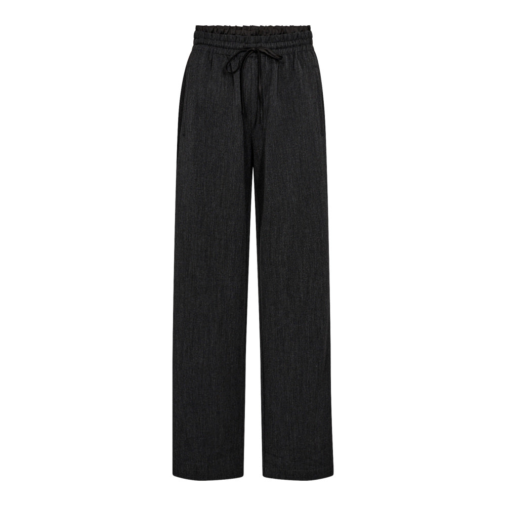 Co´Couture Bukser - SusieCC Pull-On Bukser i Dark Grey