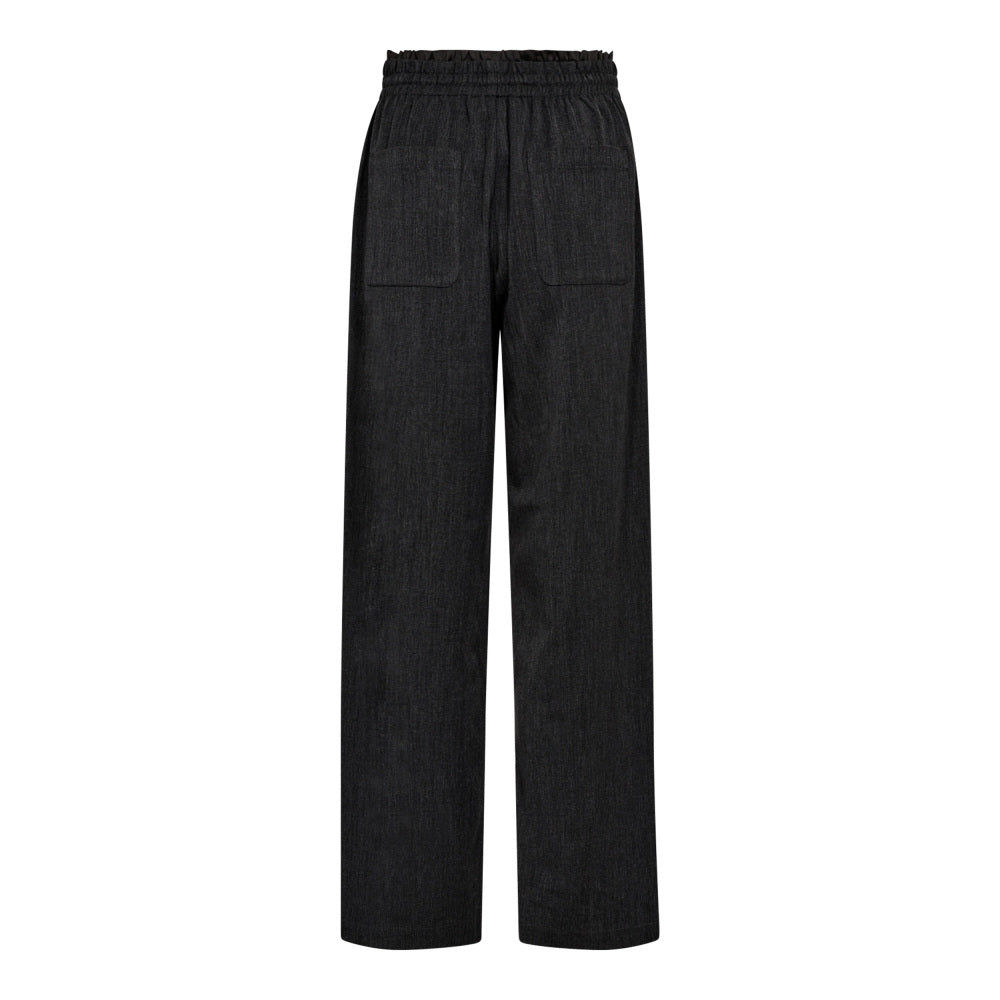 Co´Couture Bukser - SusieCC Pull-On Bukser i Dark Grey