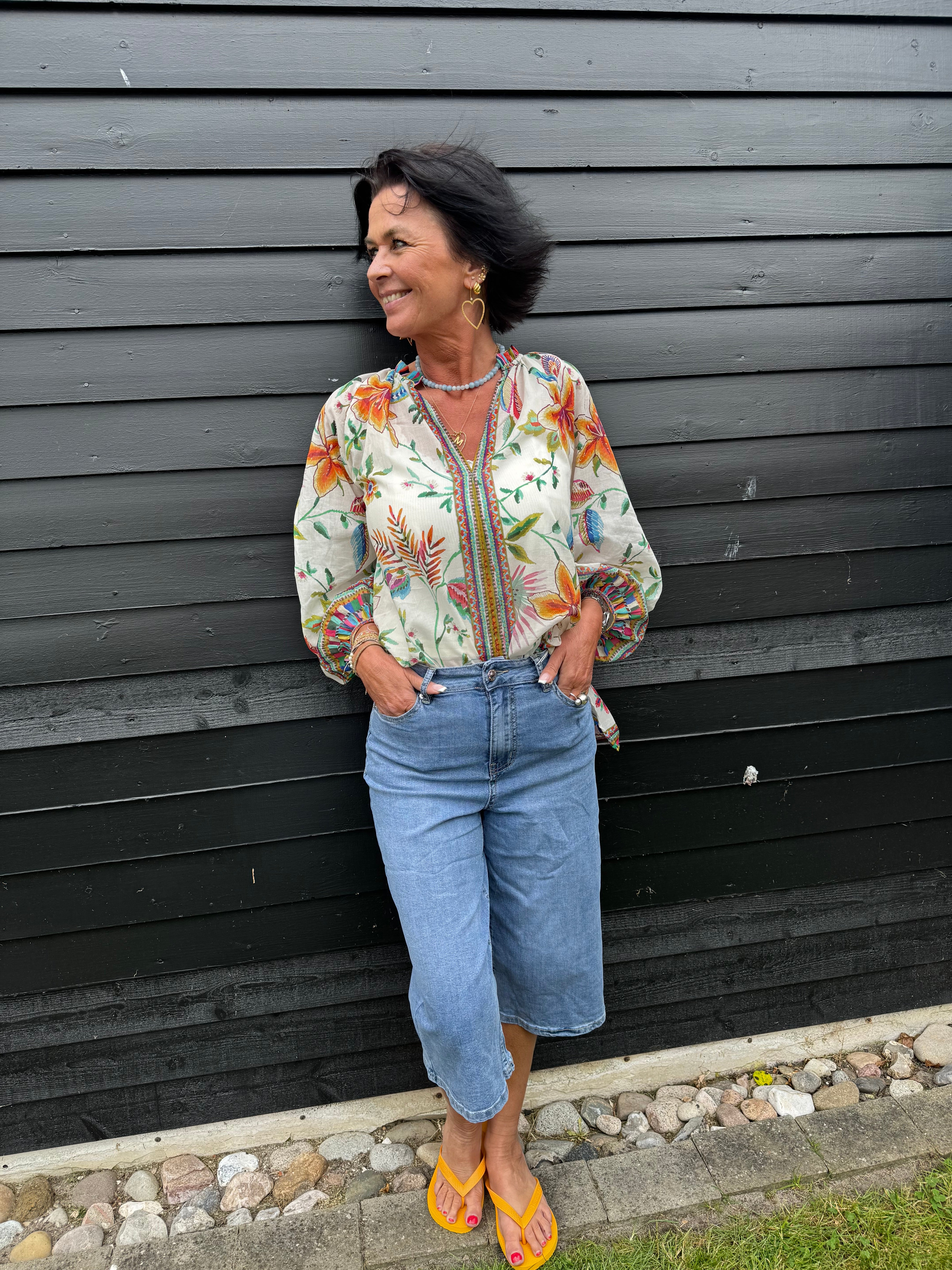 MARTA du château Bukser - MdcGerda Knickers i Denim Blue