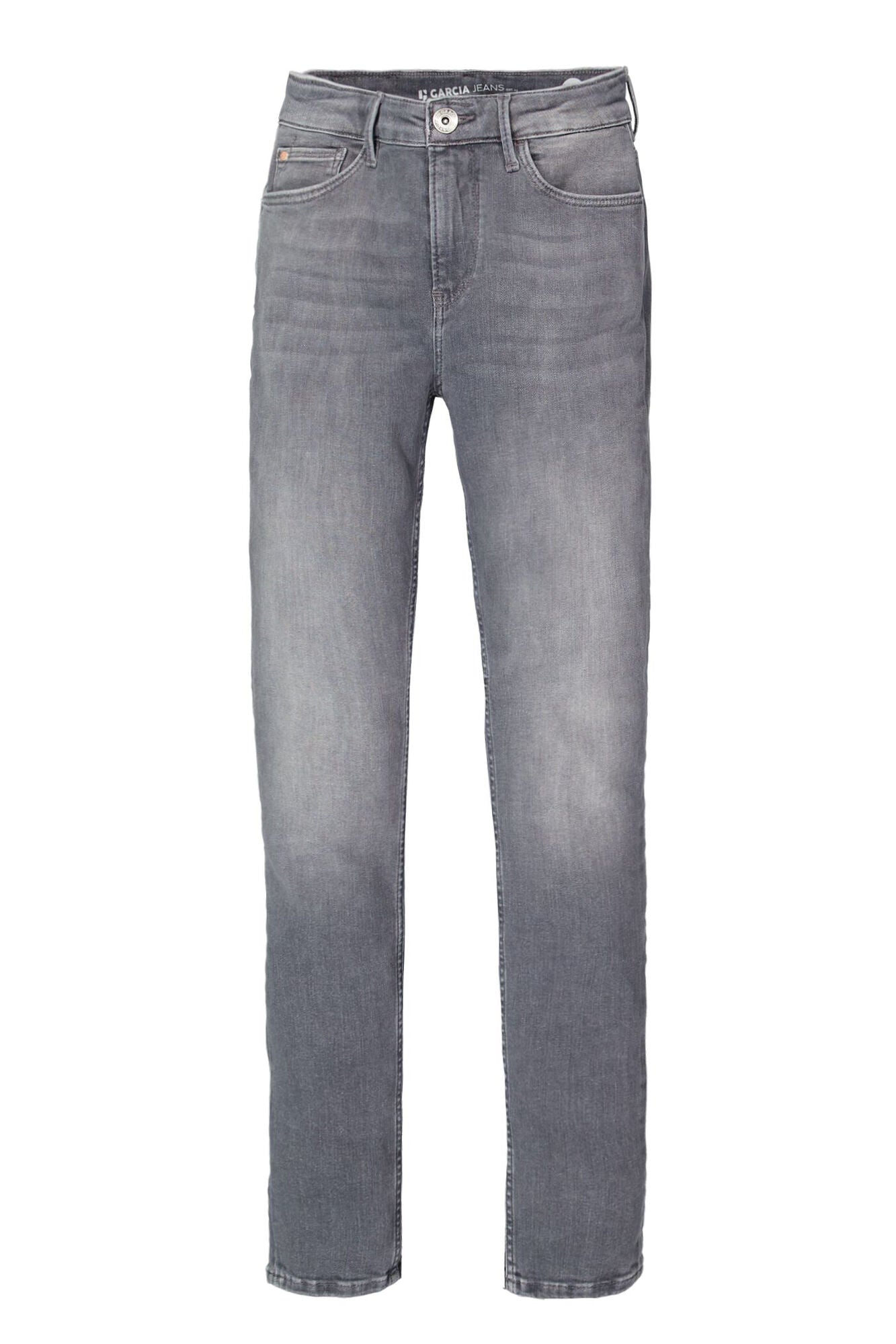 Garcia Jeans - 3339 Celia Superslim Fit Jeans i Medium Used Grey