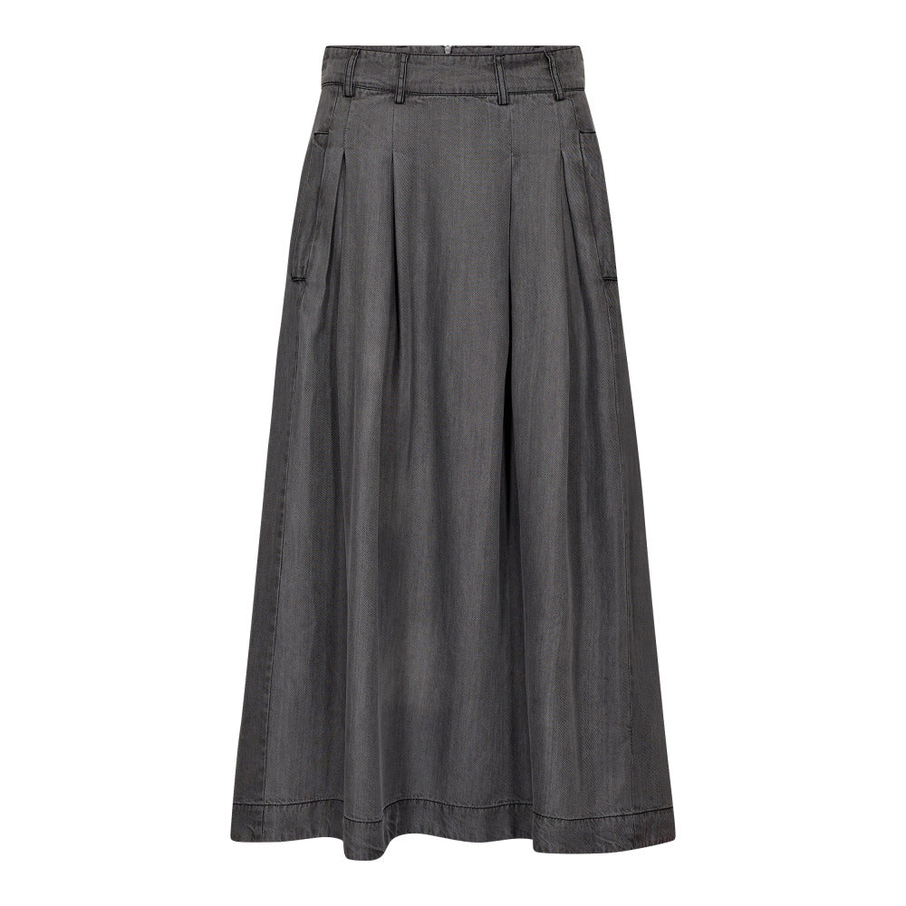 Co´couture Nederdel - AnyaCC Pleat Nederdel i Mid Grey