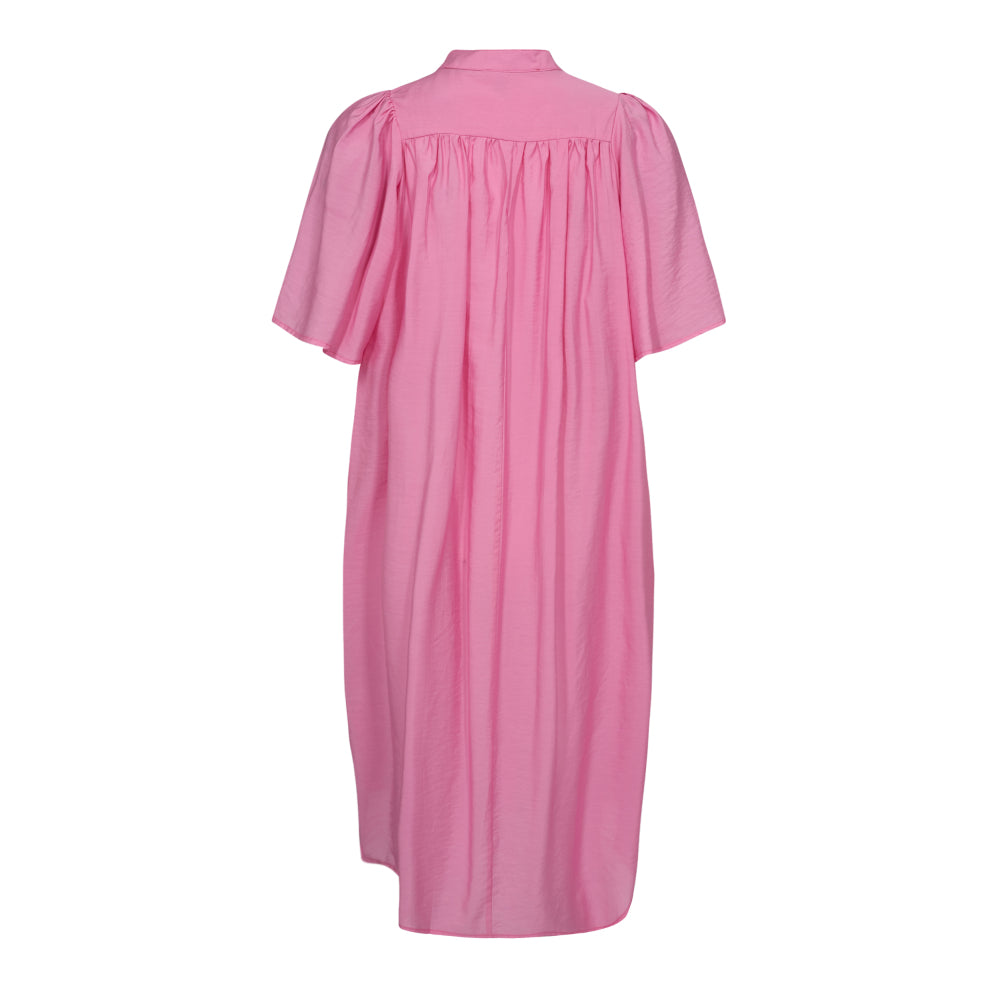 Co´Couture Kjole - CallumCC Volume SS Kjole i Bubblegum