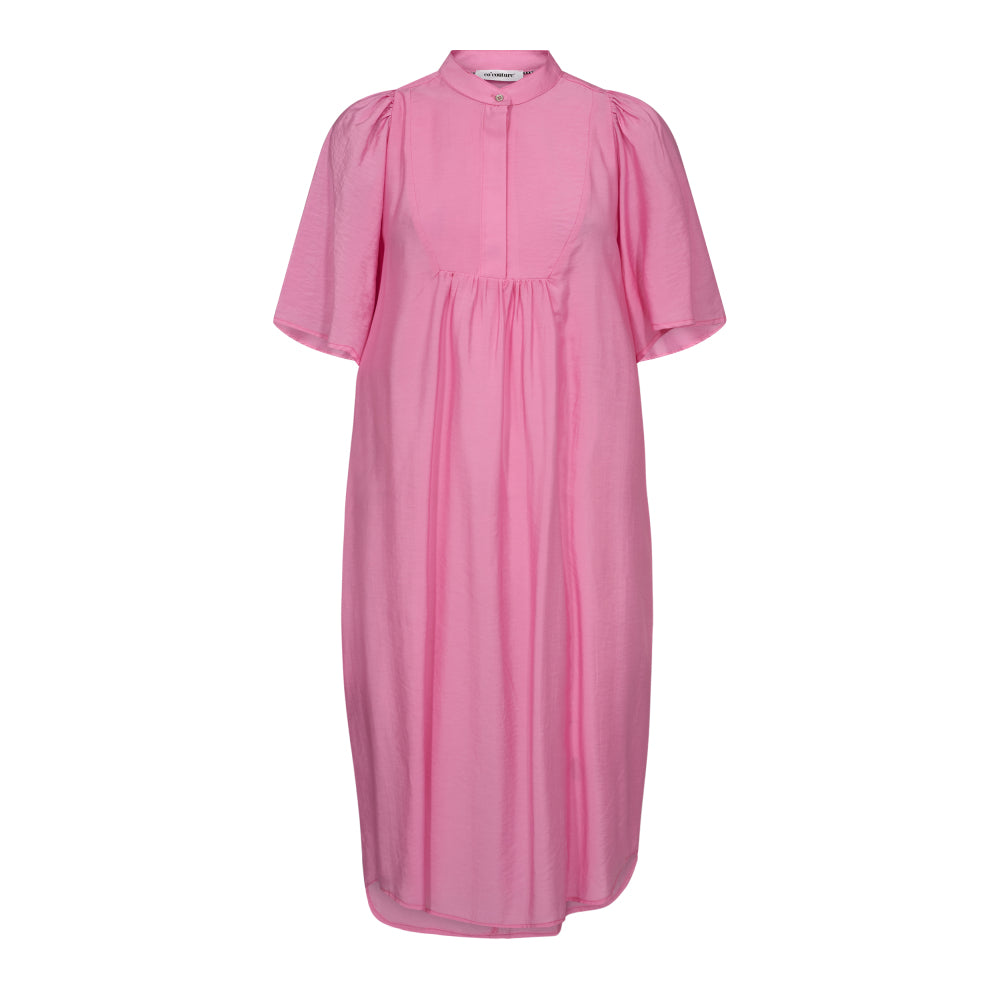 Co´Couture Kjole - CallumCC Volume SS Kjole i Bubblegum