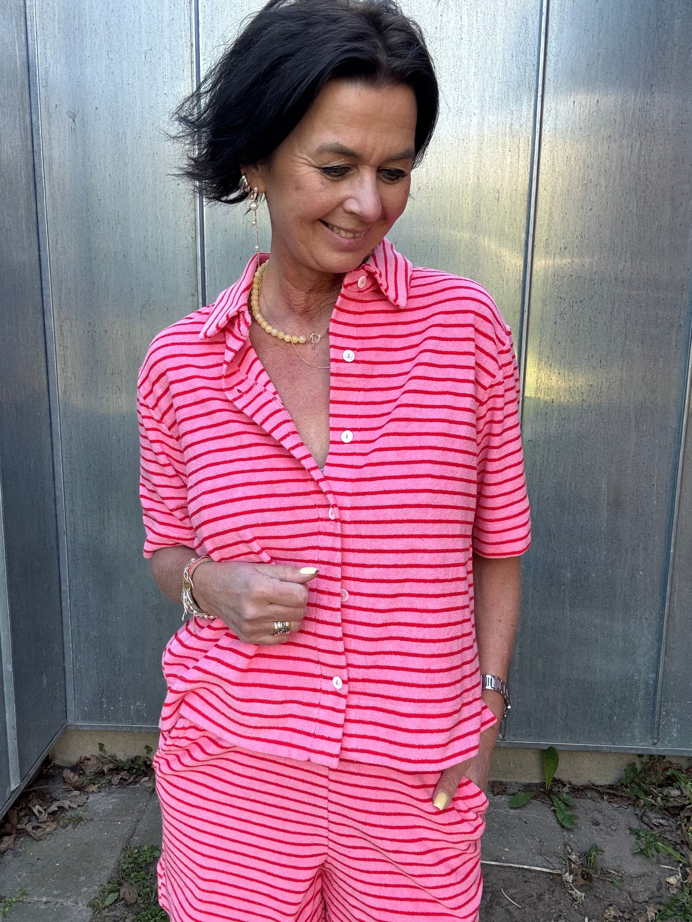 Nümph Bluse - NuMosha Bluse i Flamingo Pink