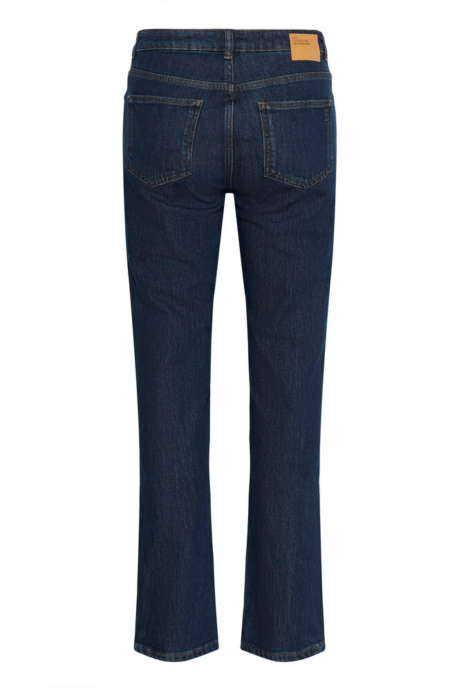 My Essential Wardrope Jeans - MWIsa Straight Jeans i Dark Blue Unwash