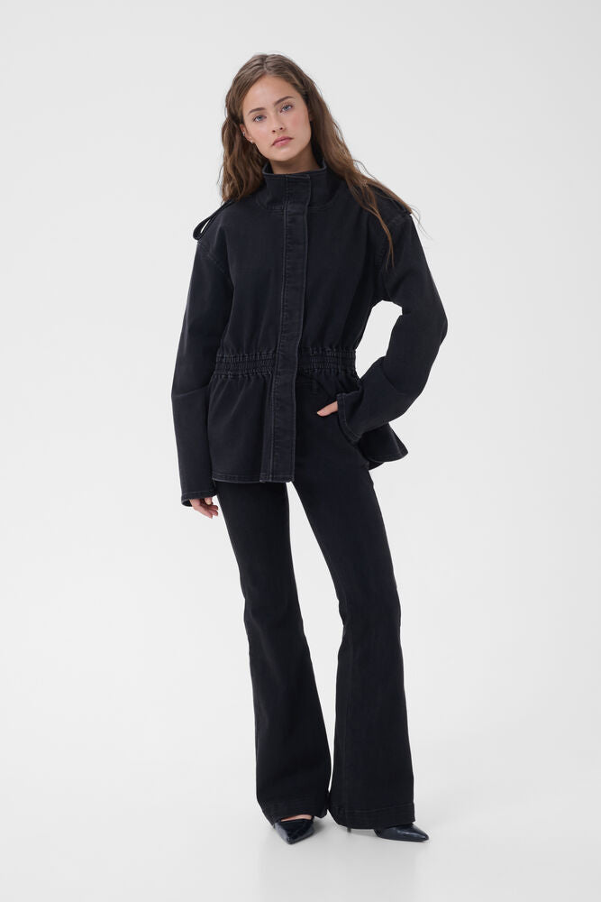 My Essential Wardrope Jeans - MWAyo Bootcut Jeans i Black Wash