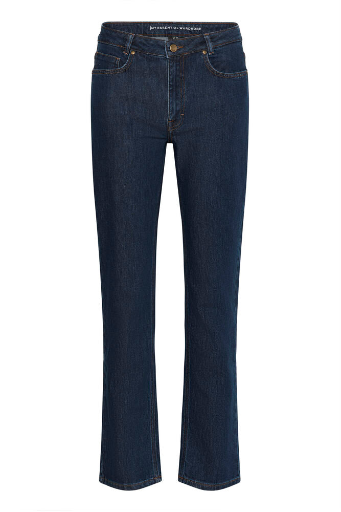 My Essential Wardrope Jeans - MWIsa Straight Jeans i Dark Blue Unwash