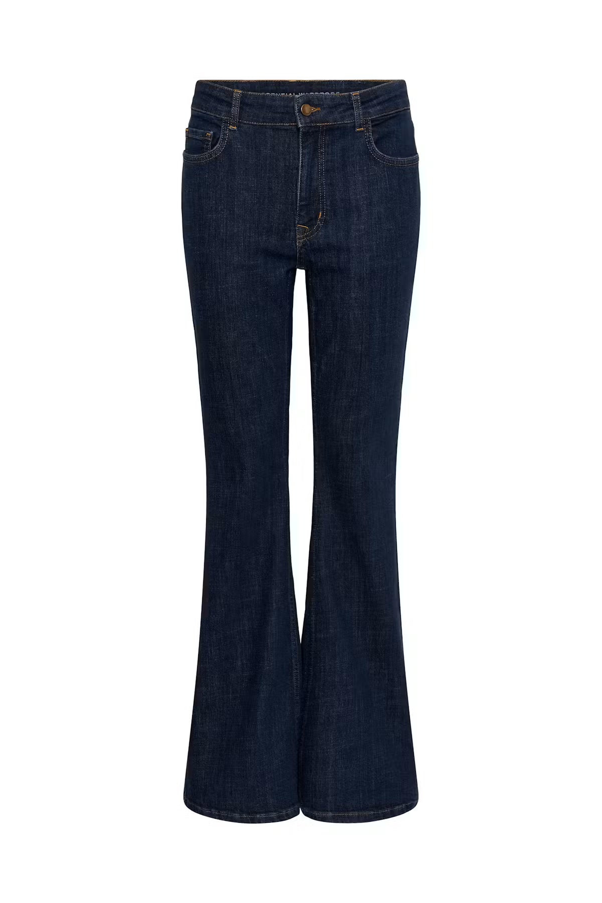 My Essential Wardrope Jeans - MWKazia 187 High Waist  Bootcut Jeans i Dark Blue Un-Wash