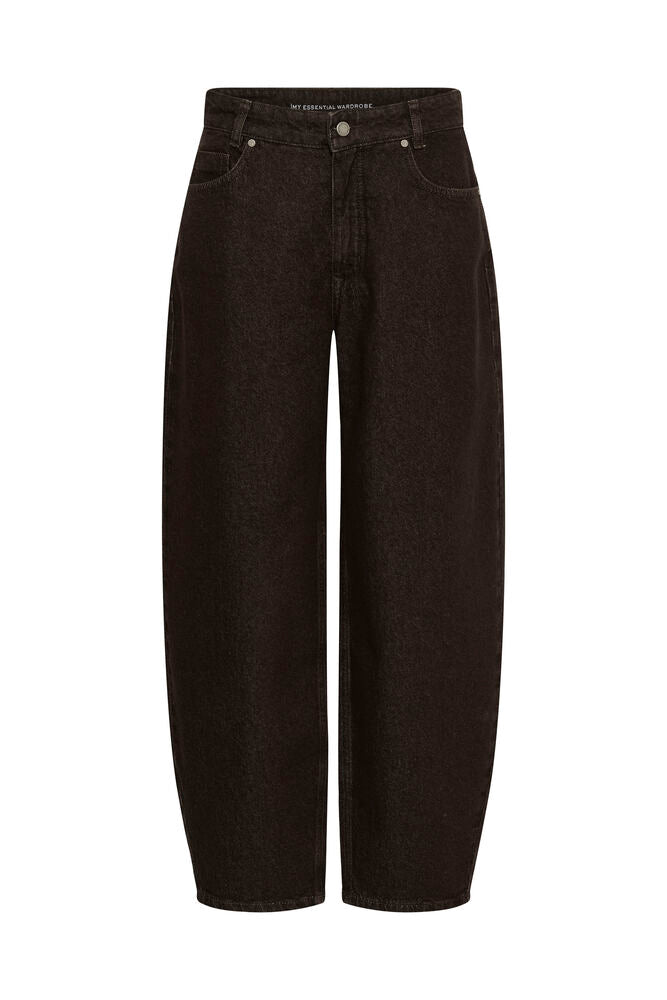 My Essential Wardrope Jeans - MWLance Barrel Jeans i Dark Brown