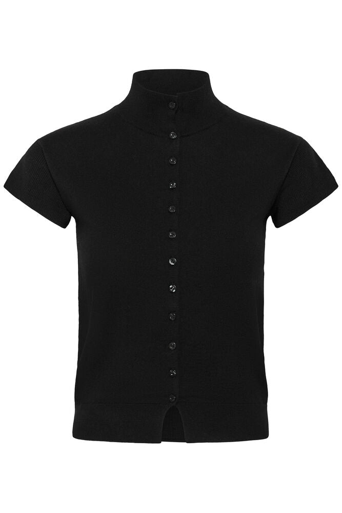My Essential Wardrope Cardigan - MWPolly Strik Cardigan i Sort