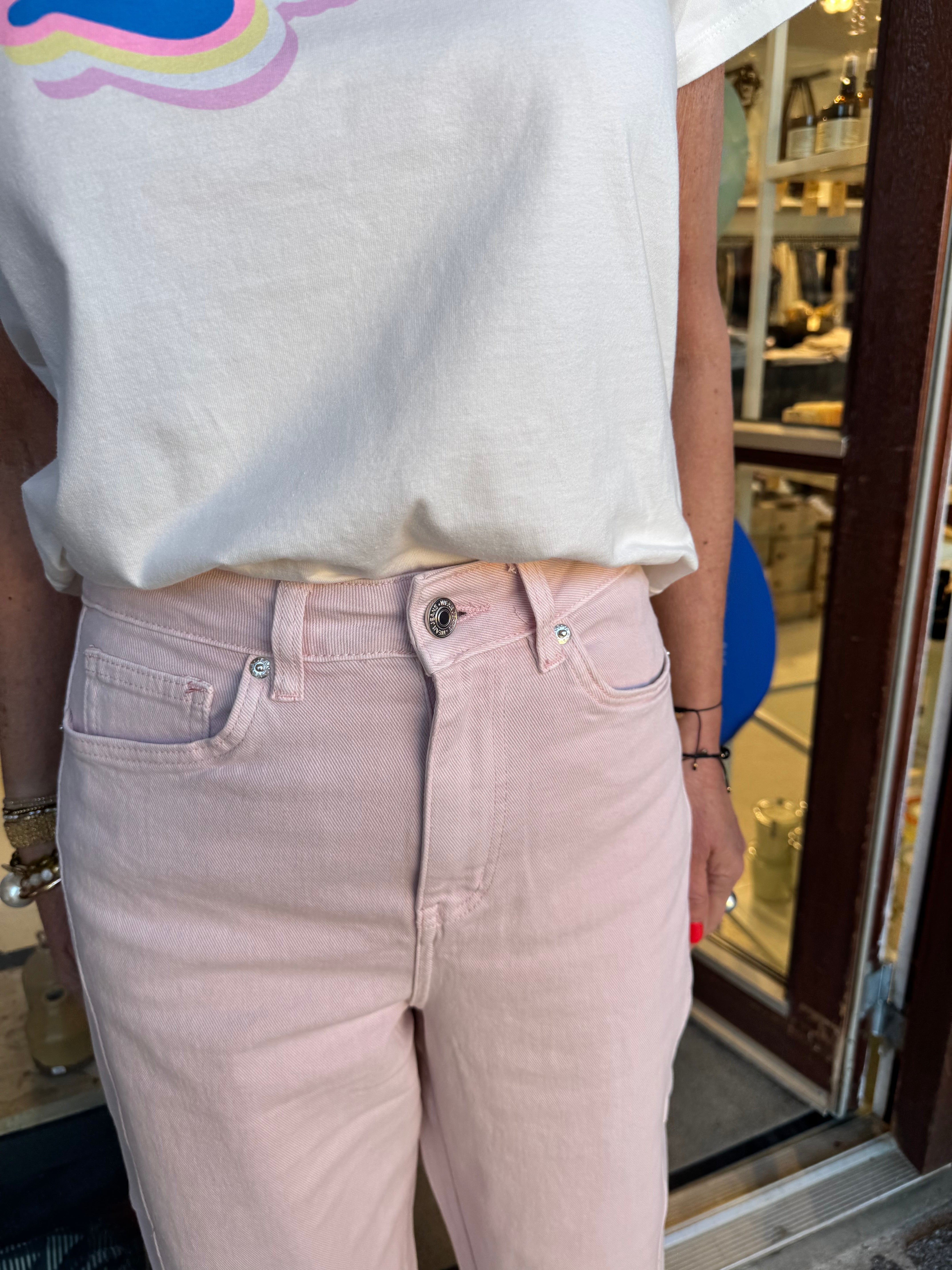 MARTA du château Bukser - JP9128 MdcMiltus Jeans i Rosa