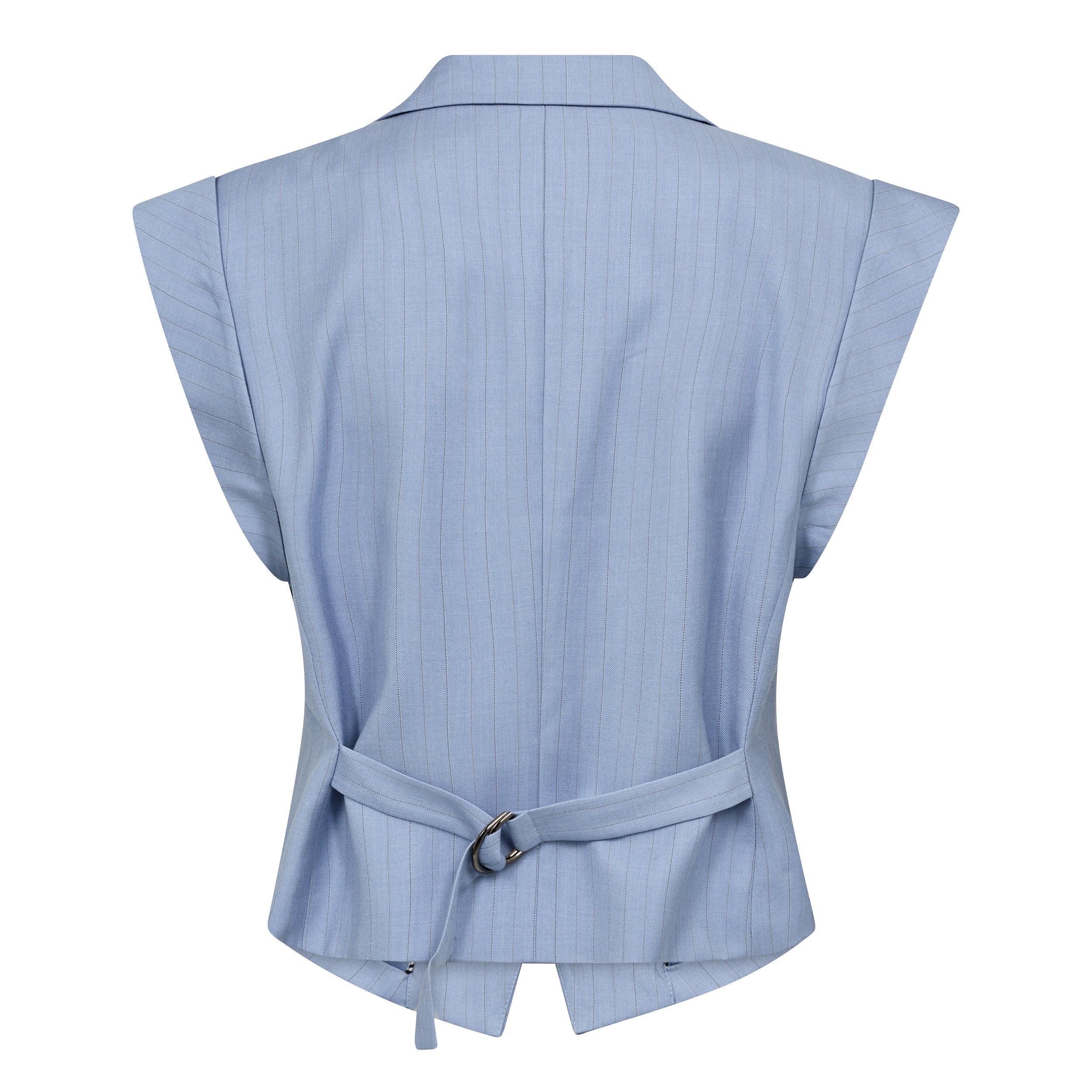 Co´Couture Vest - KianaCC Pin Vest i Pale Blue
