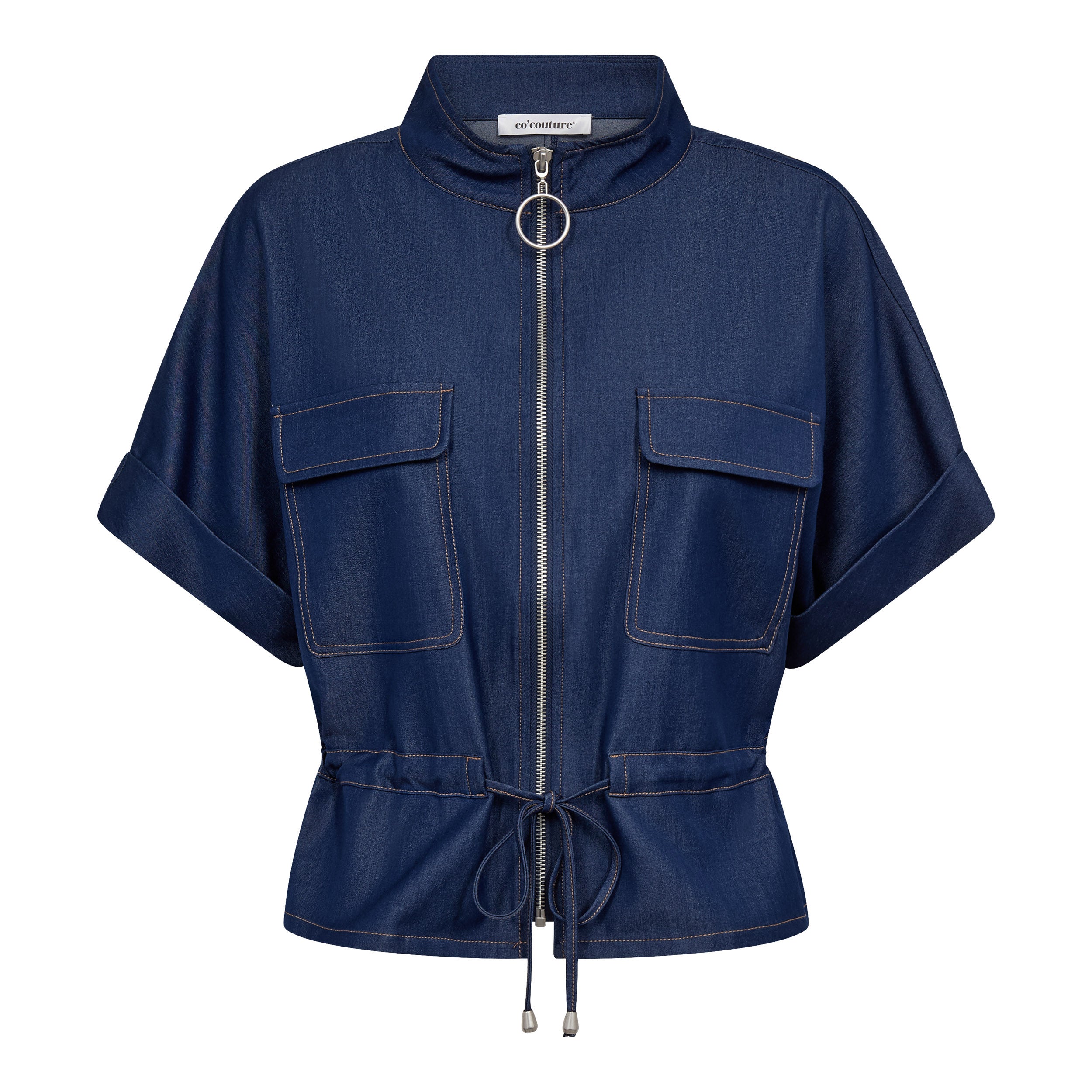 Co´Couture Vest - TerryCC Vest i Navy