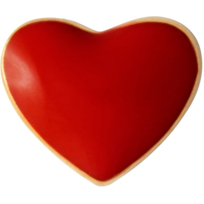 LULU Copenhagen Ørering - Love U Ørering Hjerte i Rød