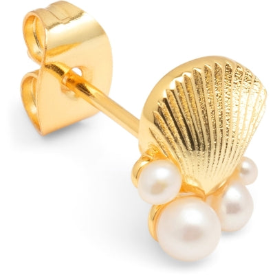 LULU Copenhagen Ørering - Bouquet Shell & Pearl Ørestik