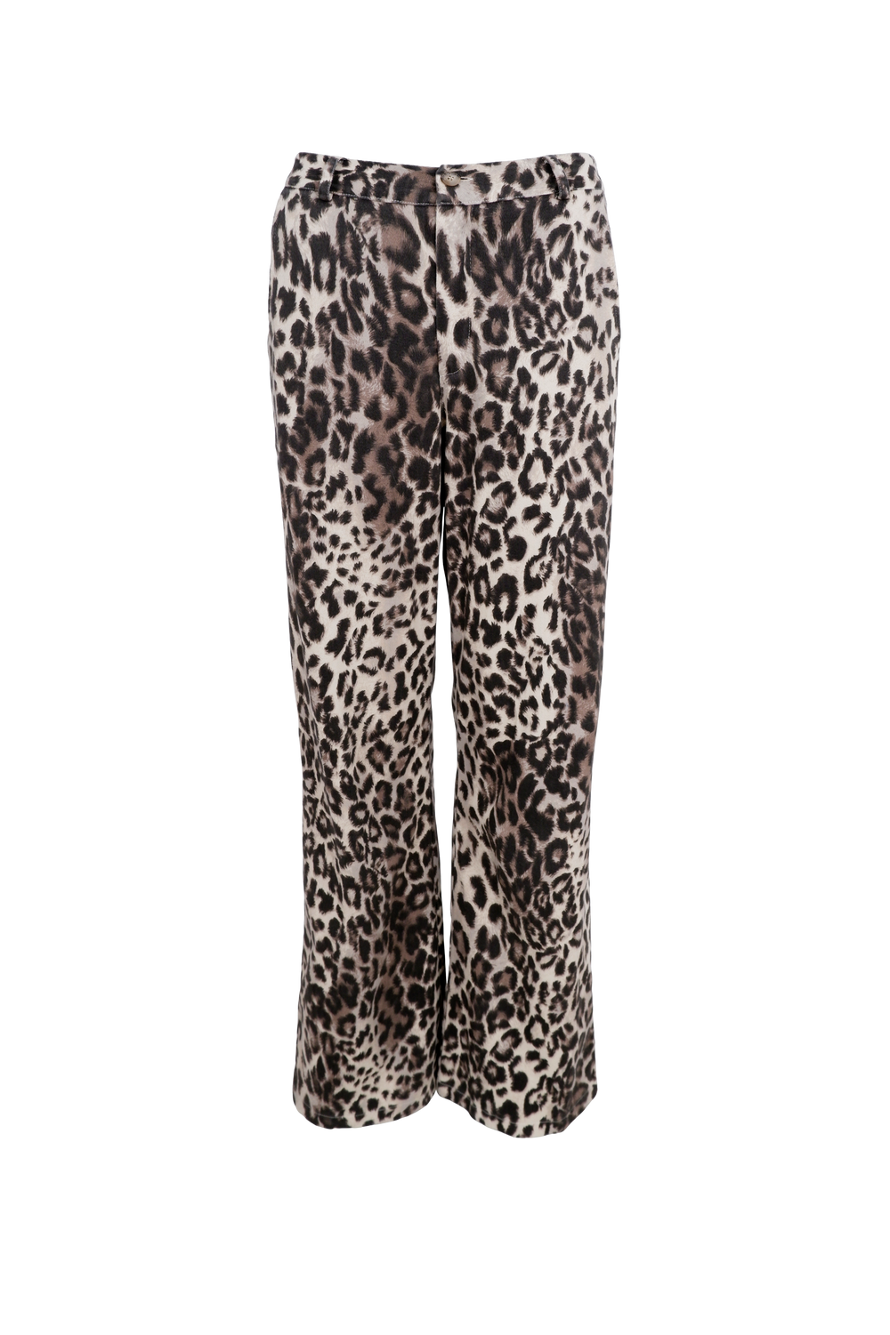 Black Colour Bukser - BcNeel Printet Bukser i Leopard