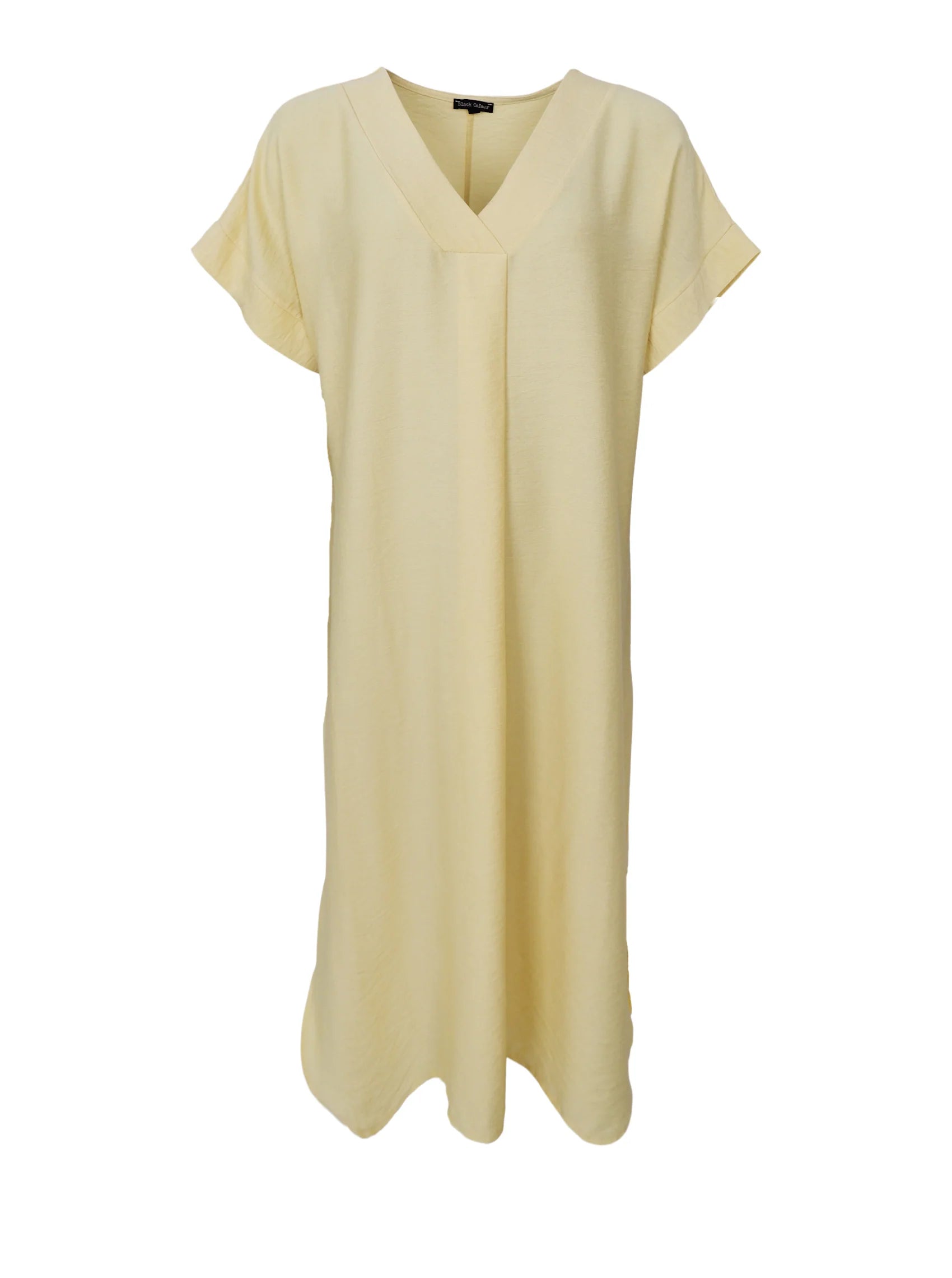 Black Colour Kjole - BcSamos Kjole i Light Yellow