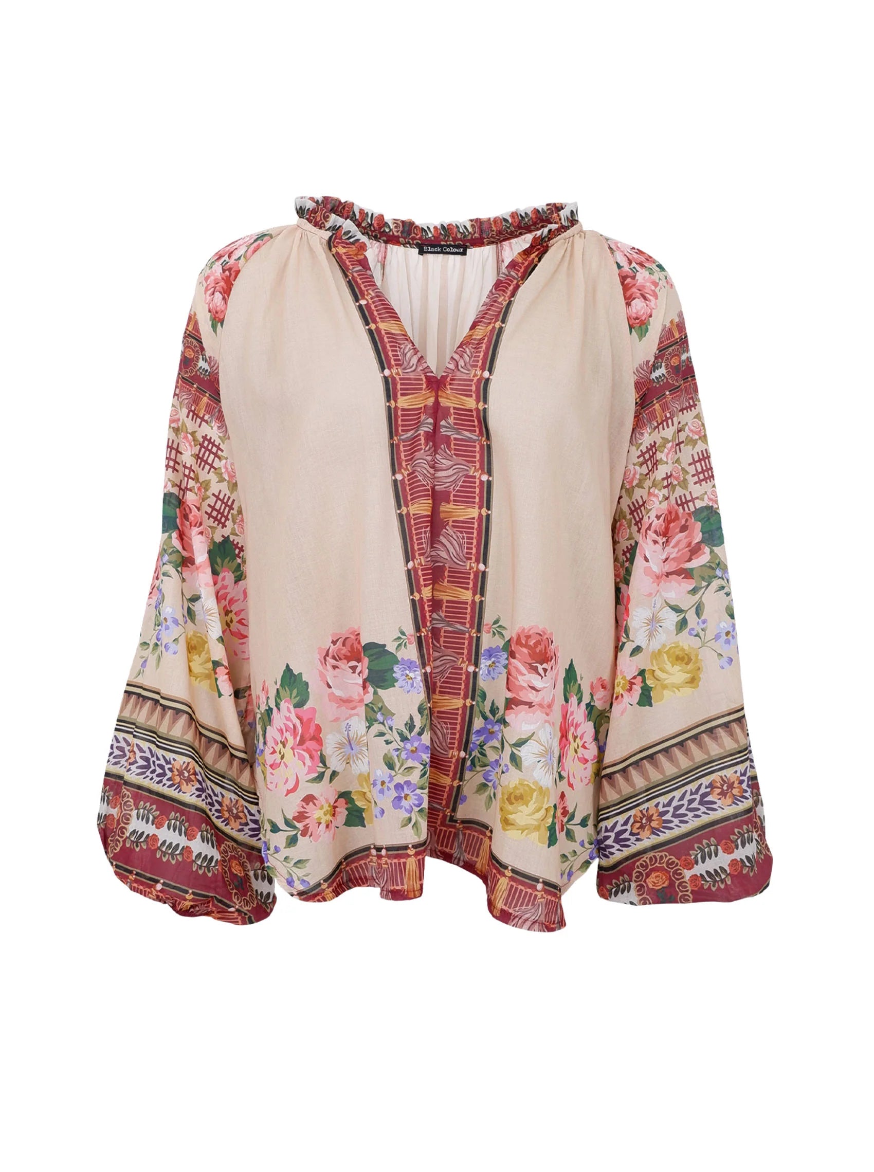 Black Colour Bluse - BcDahlia Bluse i Creme