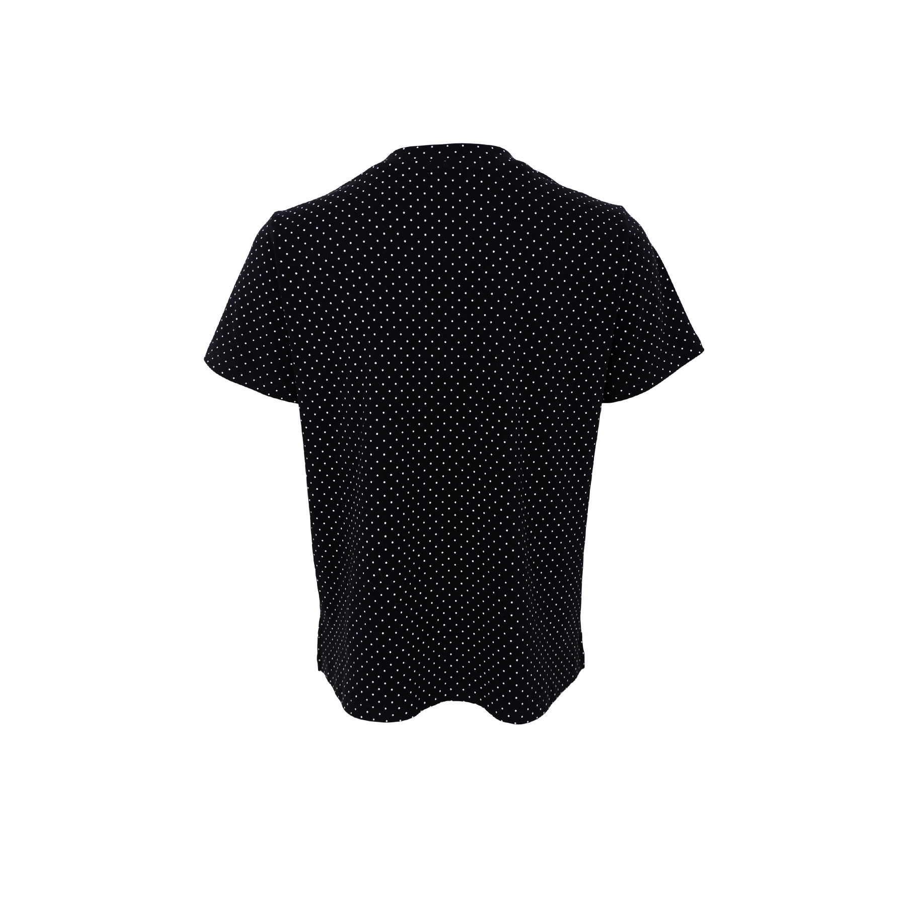 Black Colour T-shirt - BcMayra T-shirt i Sort Med Hvide Dots