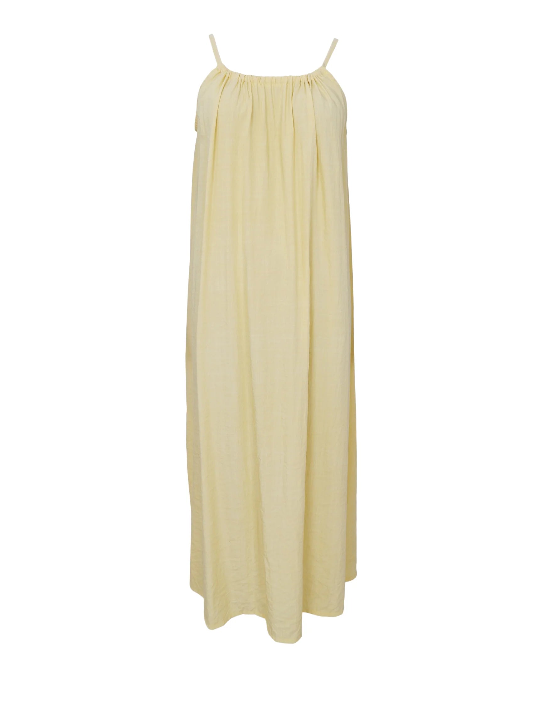 Black Colour Kjole - BcSamos Strop Kjole i Light Yellow
