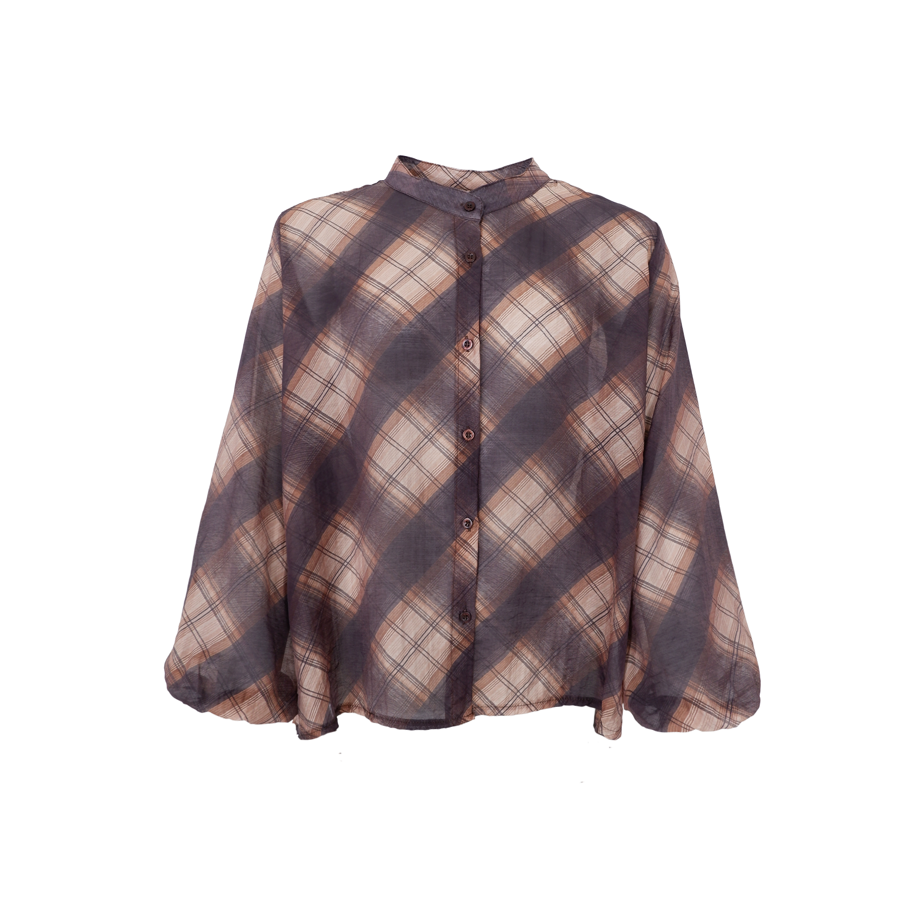 Black Colour Bluse - BcCharlotte Bluse i Coffee Tern
