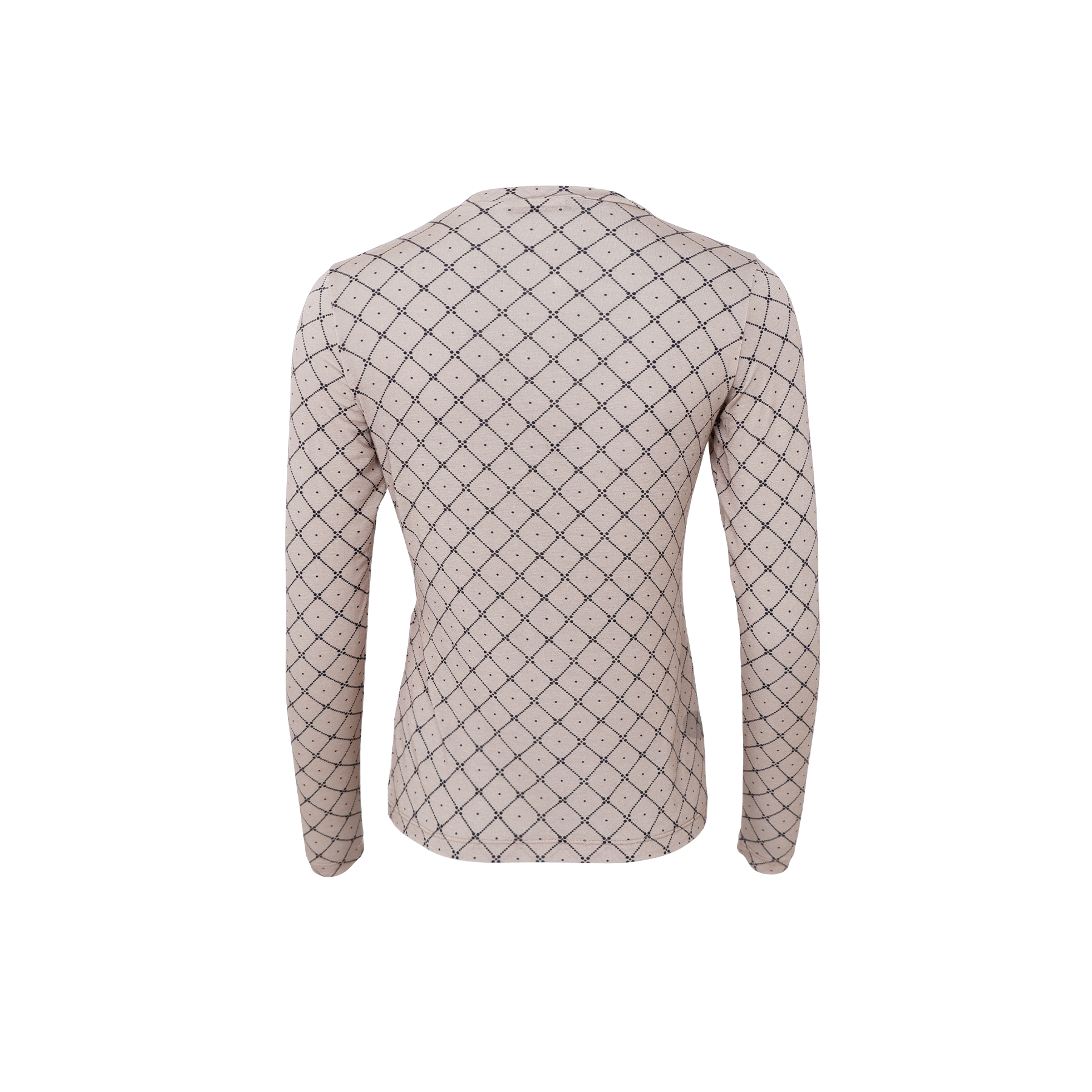 Black Colour Bluse - BcAlba Mesh Bluse i Natural Mono