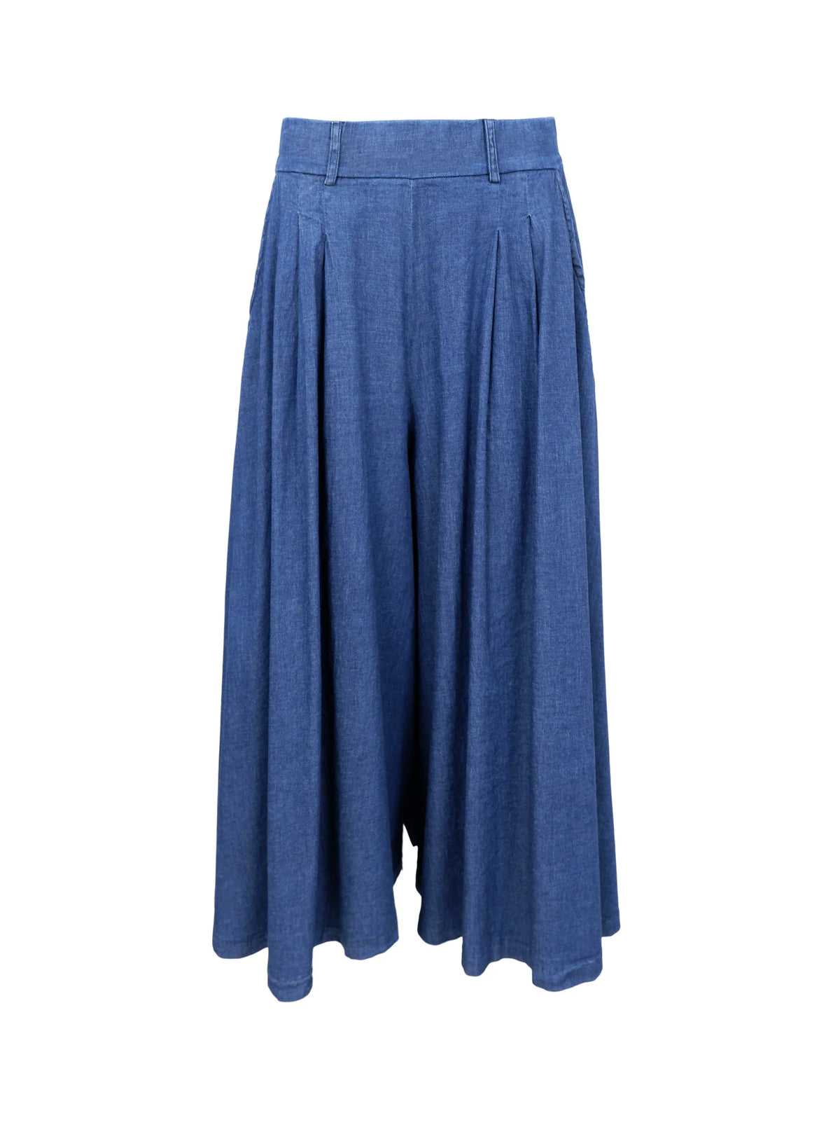 Black Colour Nederdel - BcHermione split Nederdel/Bukser i Denim Blue