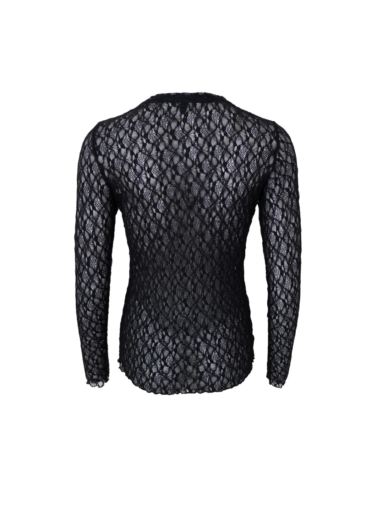 Black Colour Mesh - BcCecily Mesh Bluse i Sort