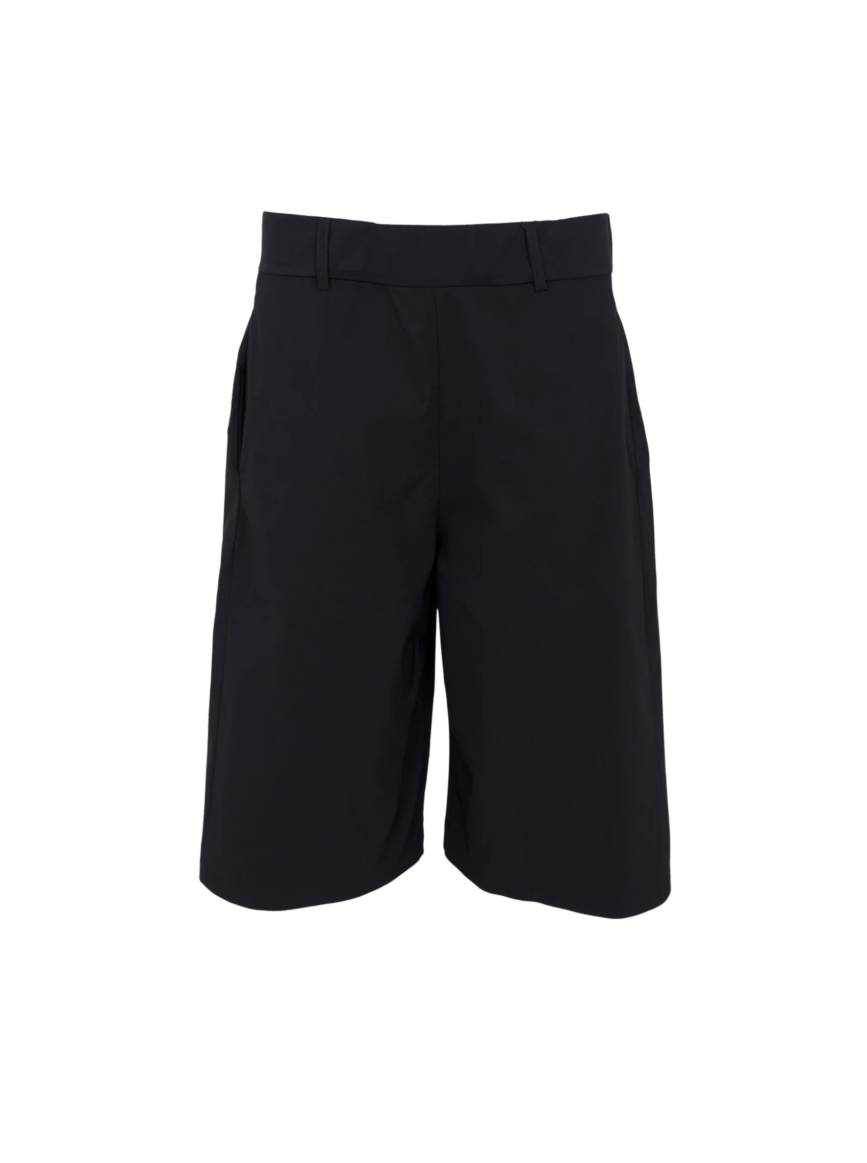 Black Colour Shorts - BcDavina Panel Shorts i Sort