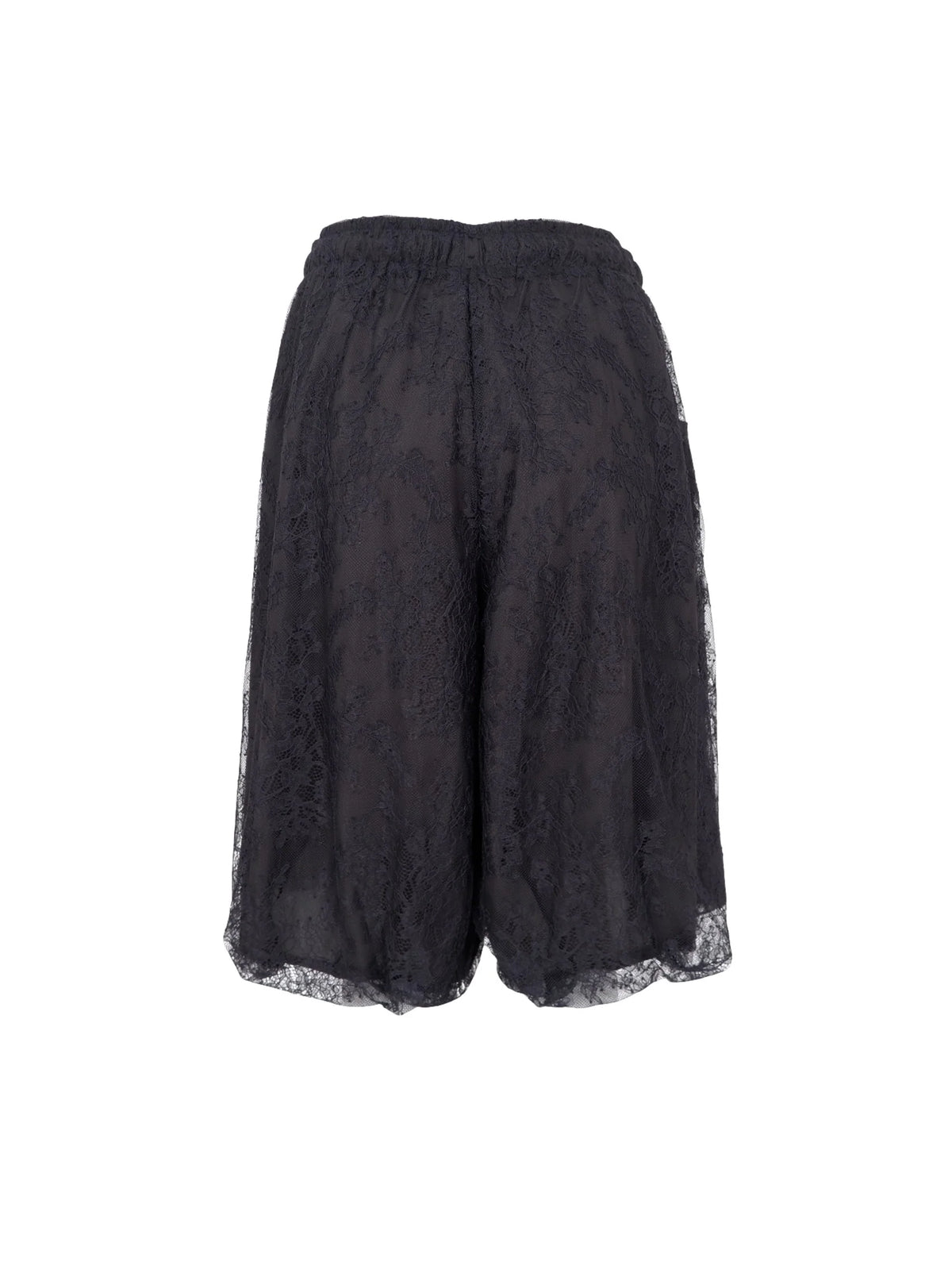 Black Colour Shorts - BcVickie Lace Split Nederdel i Sort Lace