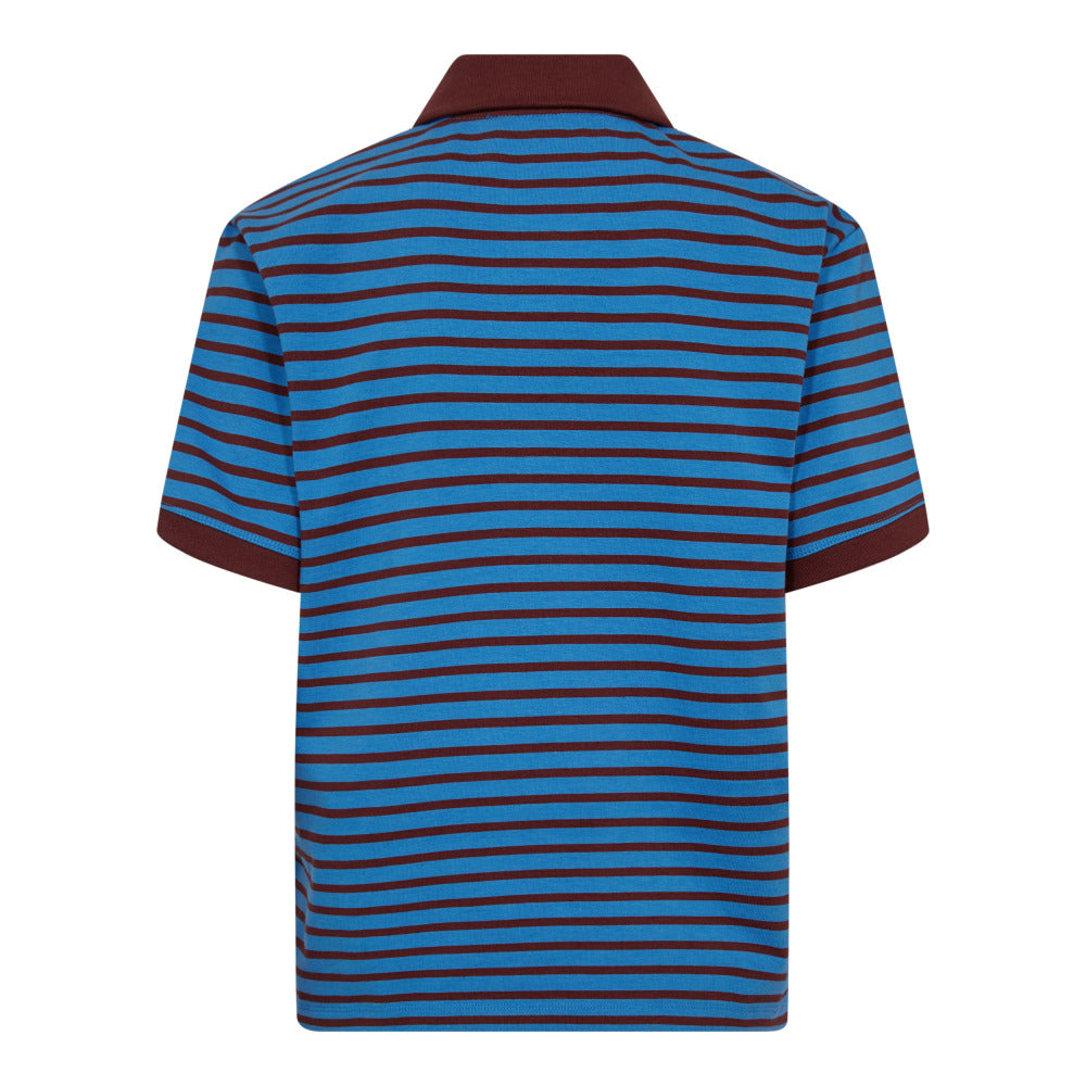 Co'Couture Bluse - HaydesCC Polo SS Bluse i New Blue