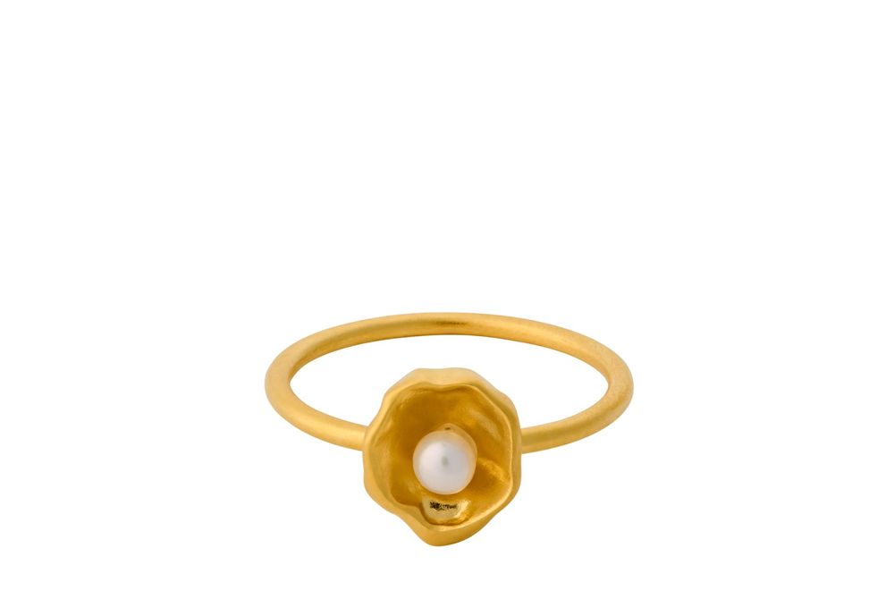 Pernille Corydon - Hidden Pearl Ring i Guld