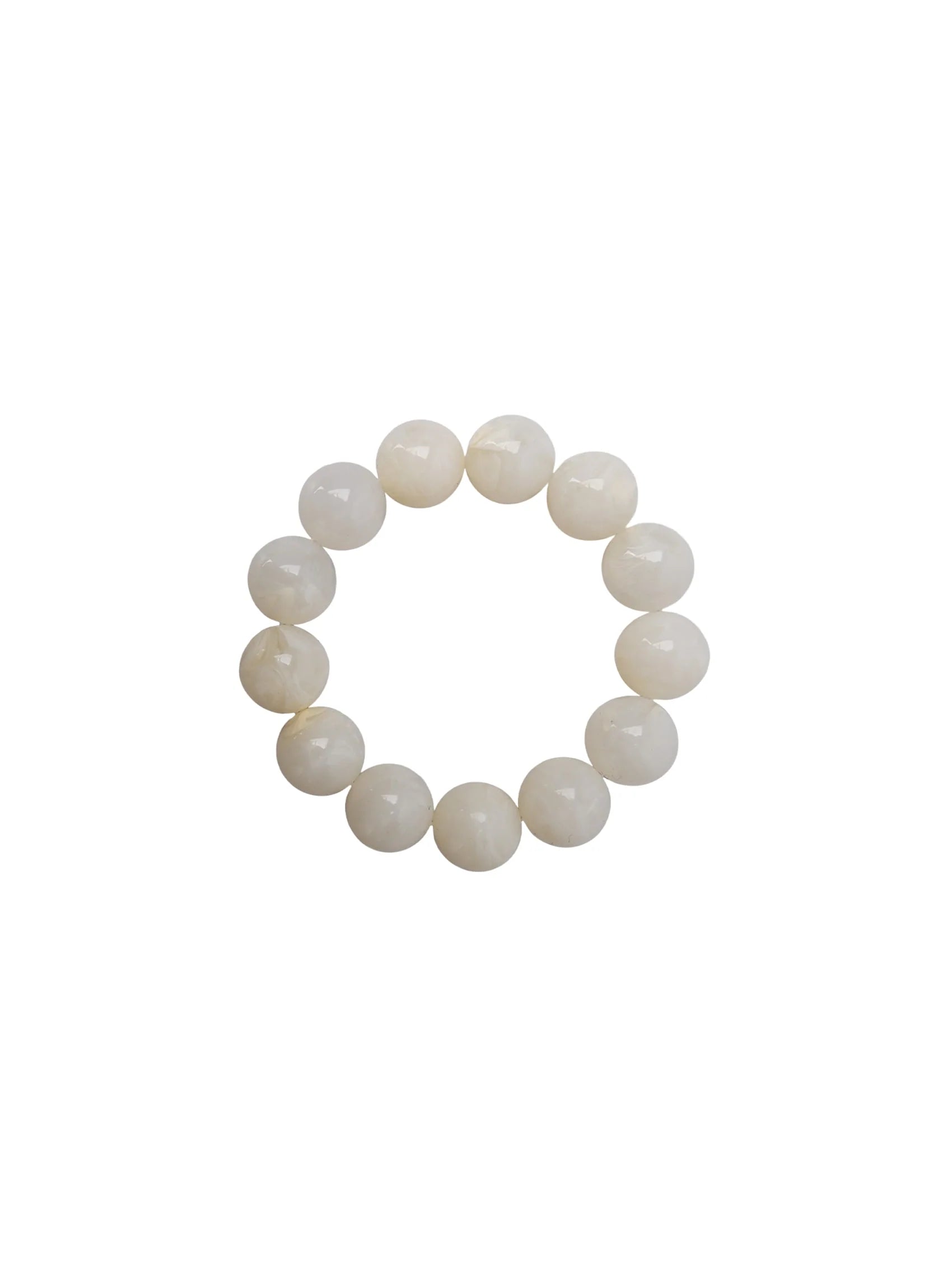 Black Colour Armbånd - BcMilova Armbånd i Creme