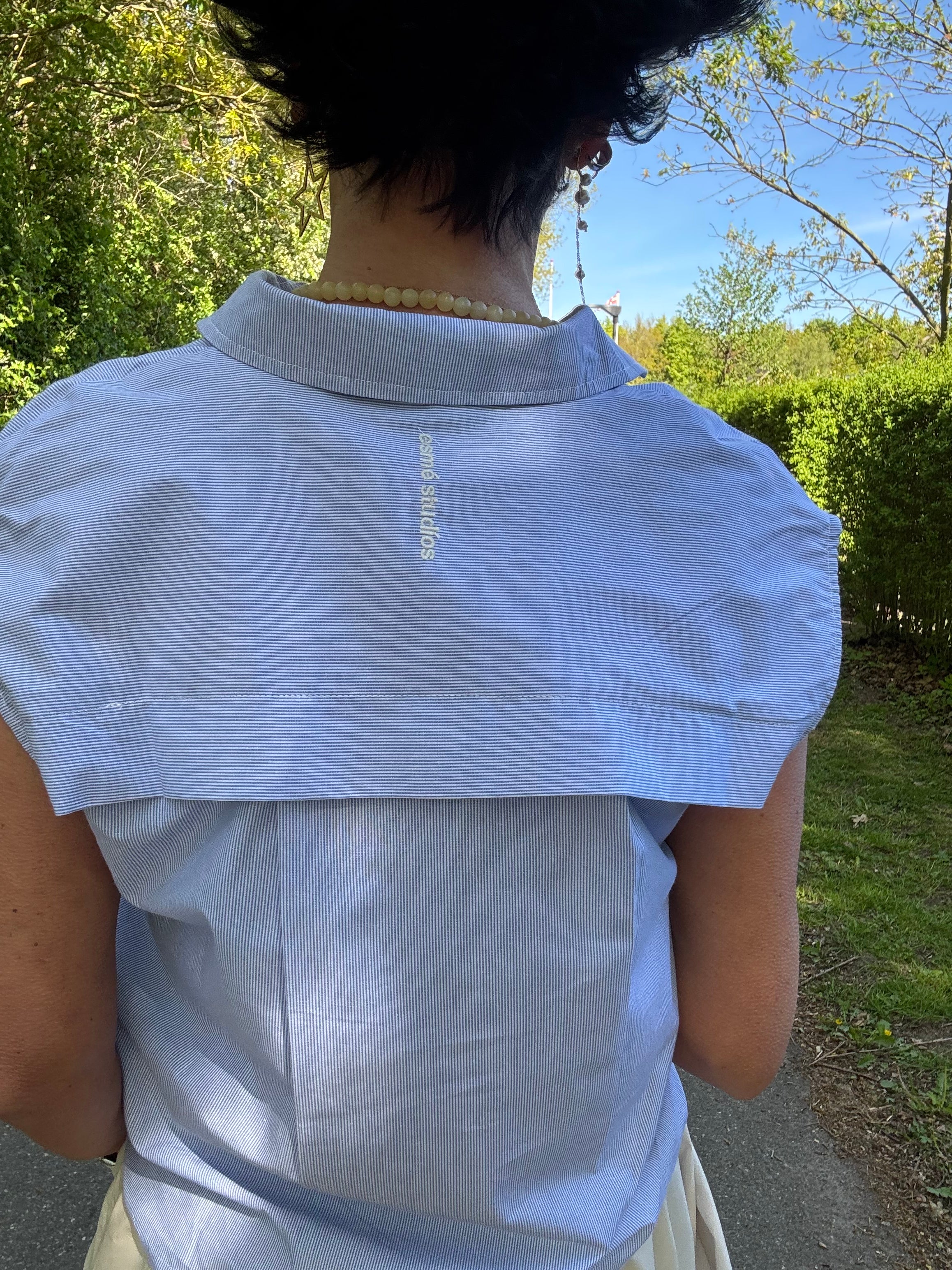 ESMÉ STUDIOS Bluse - ESNunu Sl Bluse i Kentucky Blue
