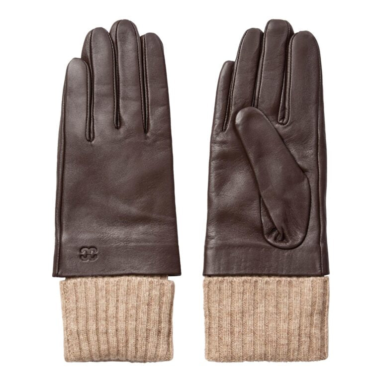 Co´couture Handsker - EdmundCC Skind Handsker i Brun