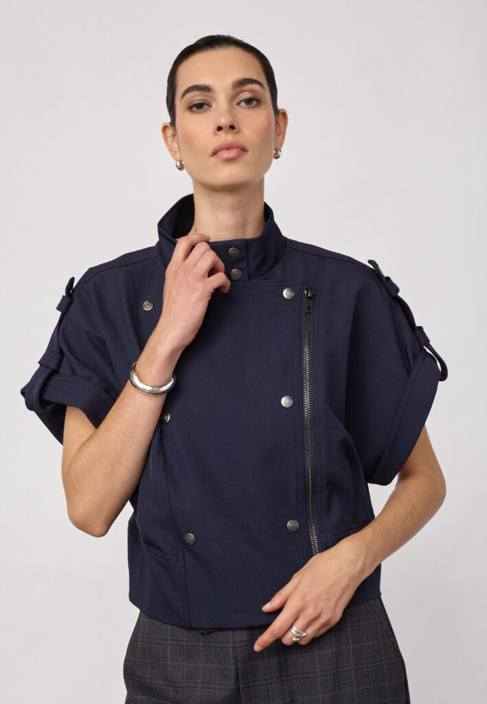 Co´Couture Vest - LunaCC Vest i Navy