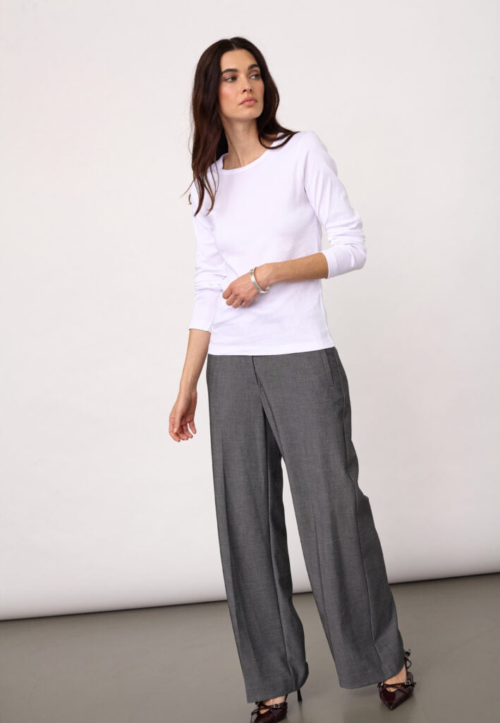 Co´Couture Bluse - GrannyCC LS Bluse i Hvid