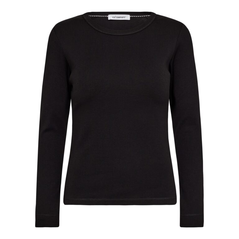 Co´Couture Bluse - GrannyCC LS Bluse i Sort