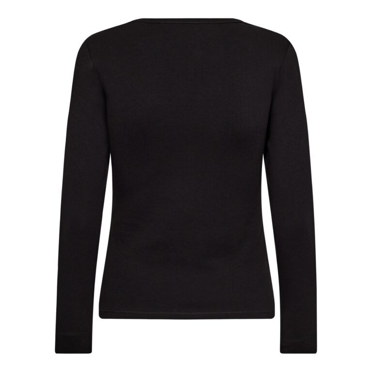 Co´Couture Bluse - GrannyCC LS Bluse i Sort
