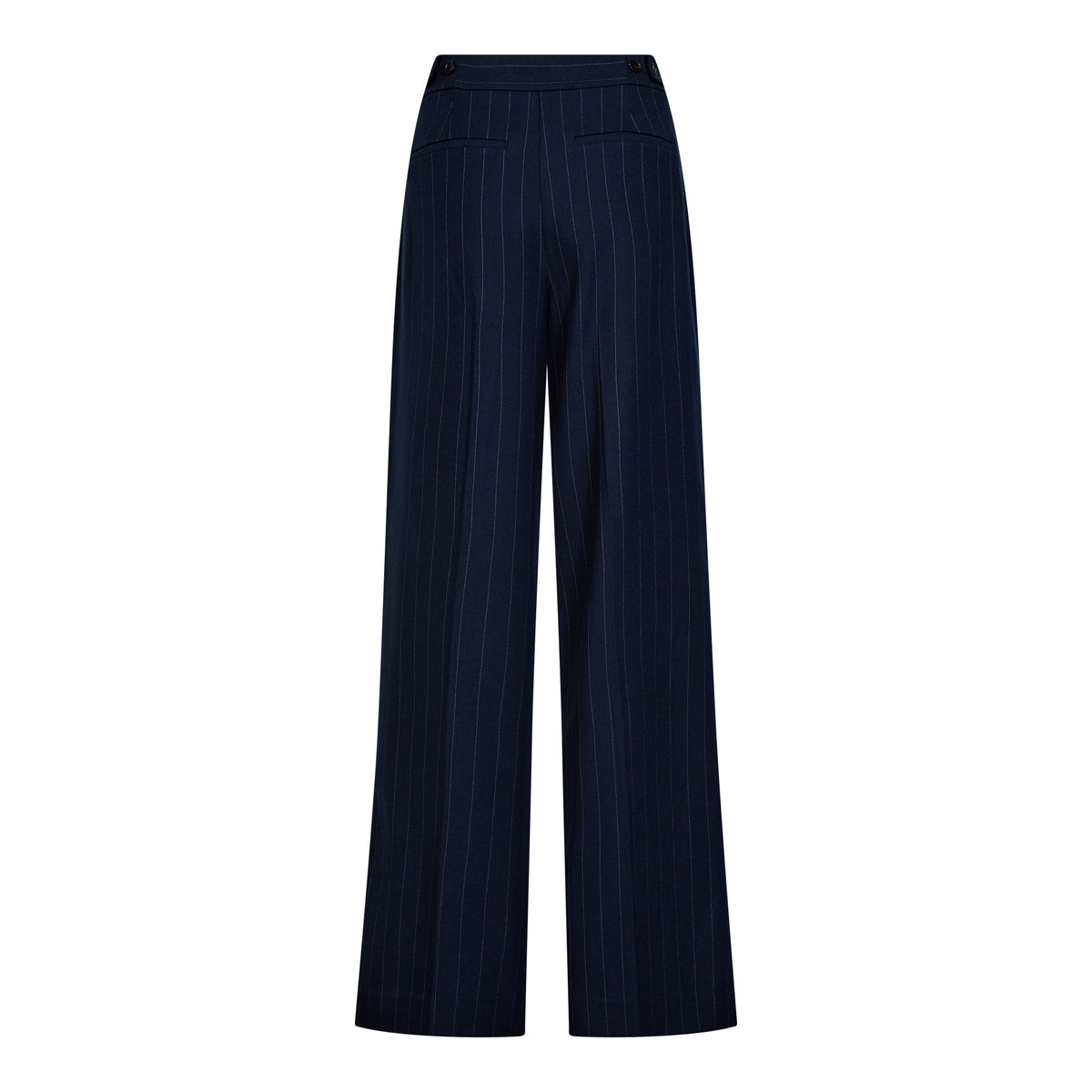 Co´Couture Bukser - GabieCC Pin Wide Bukser i Navy