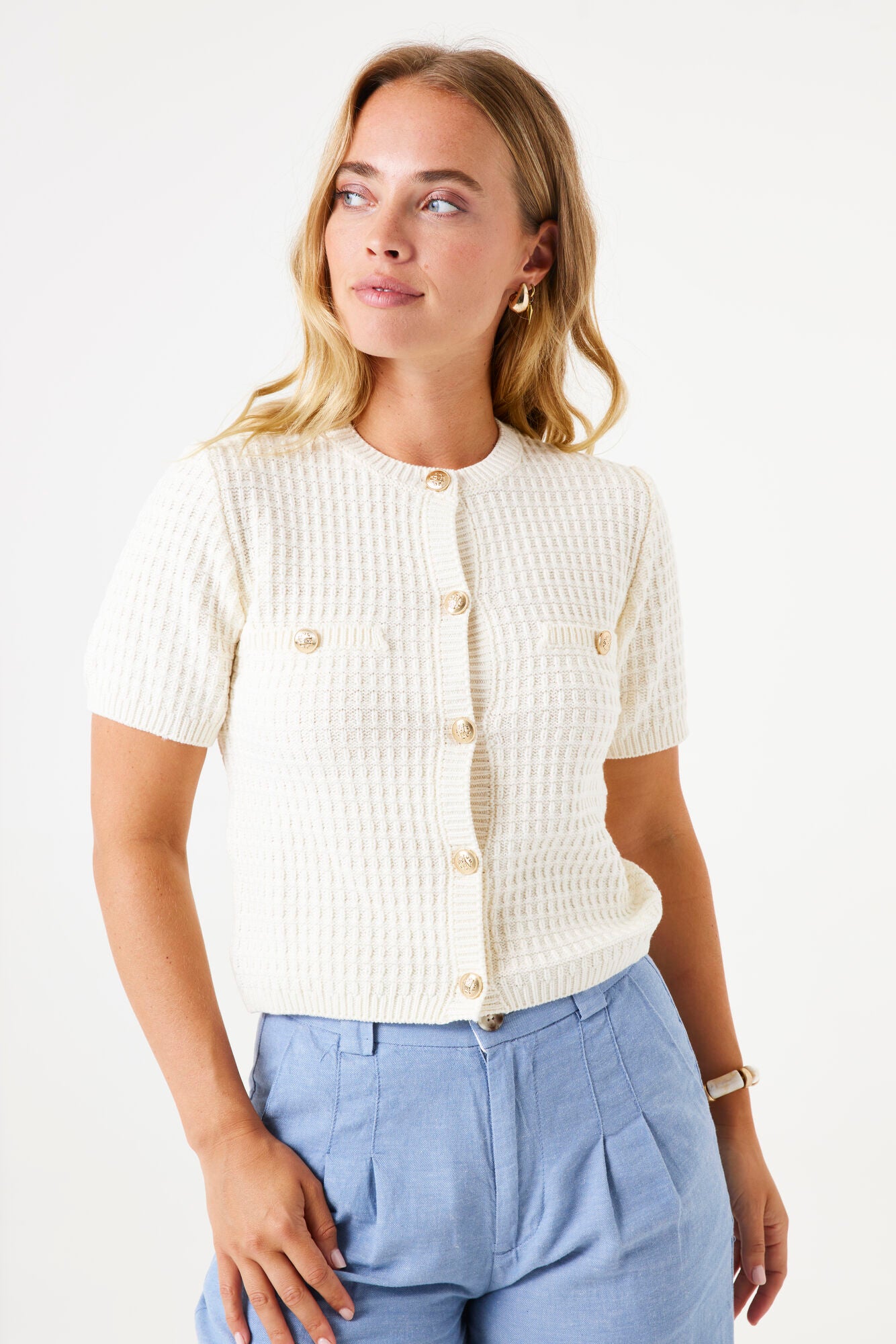 Garcia Cardigan - 50254 Cardigan i Ecru