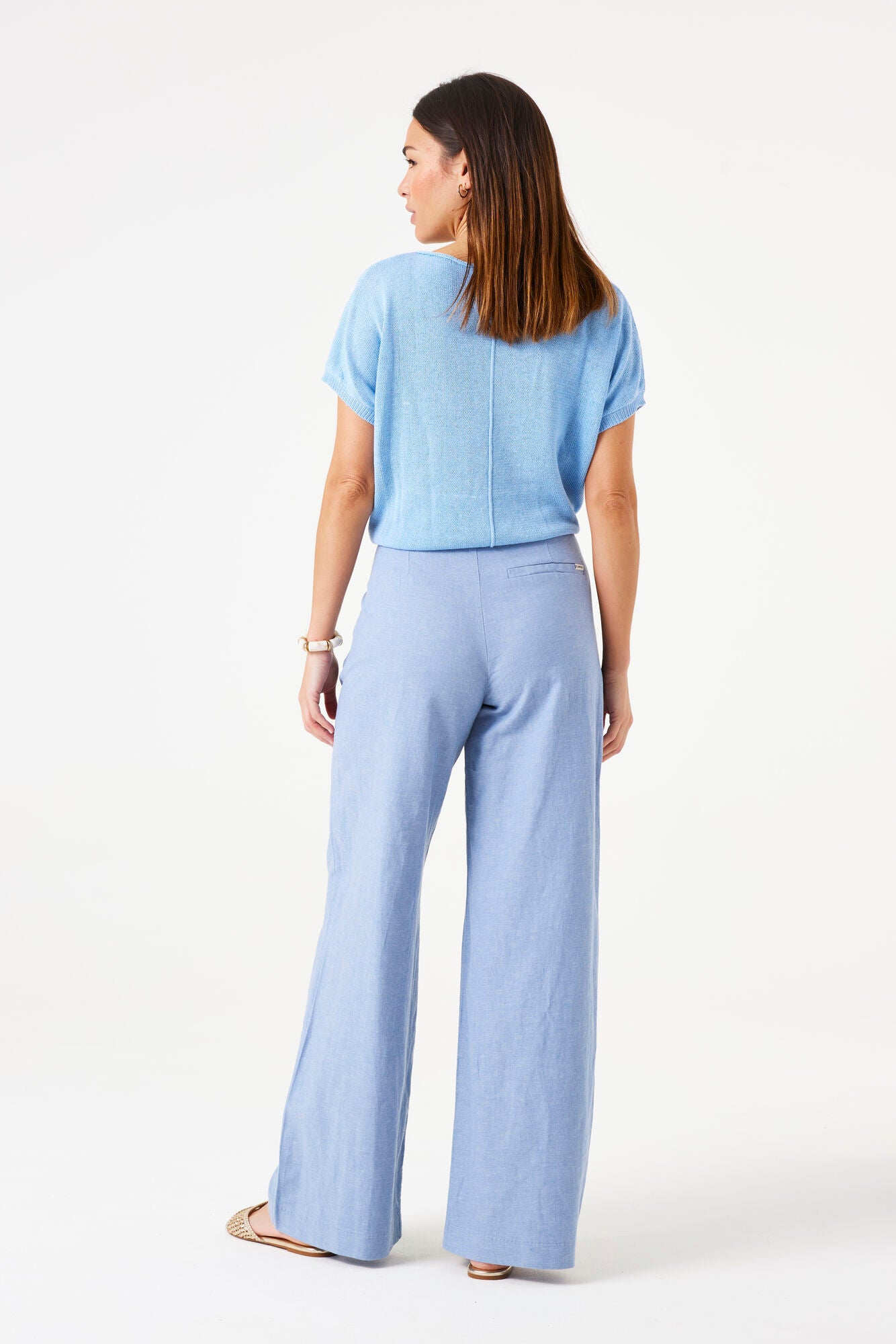Garcia Bukser - 50317 Bukser i Chambray Blå
