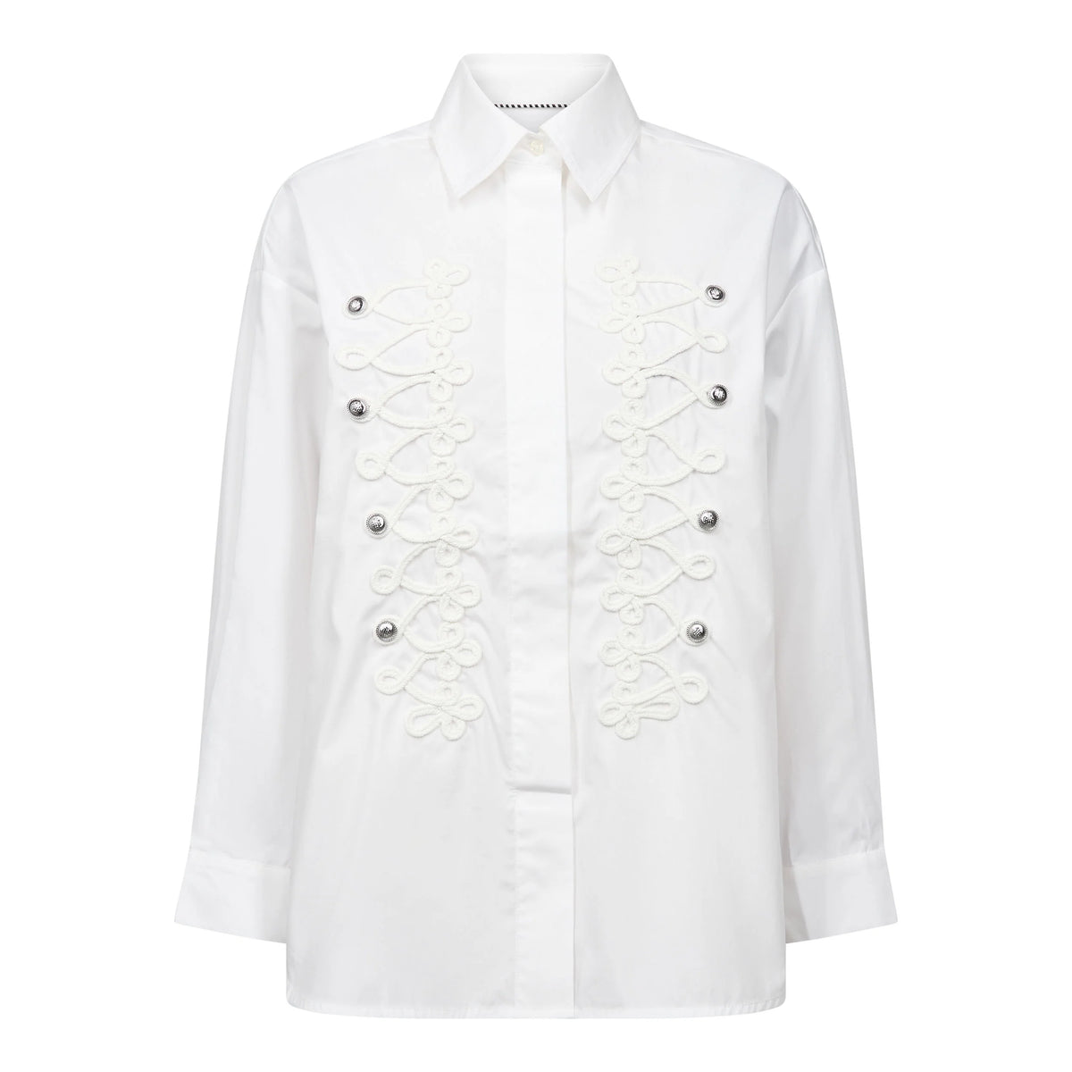 Co´Couture Skjorte - VianneCC Officer Skjorte i Hvid