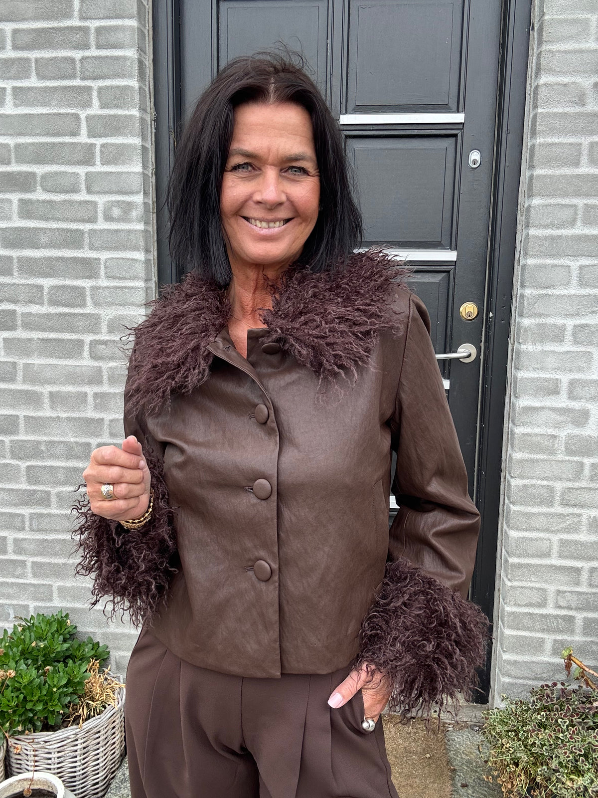 Lollys Laundry Jakke - TracyLL Jakke i Brown