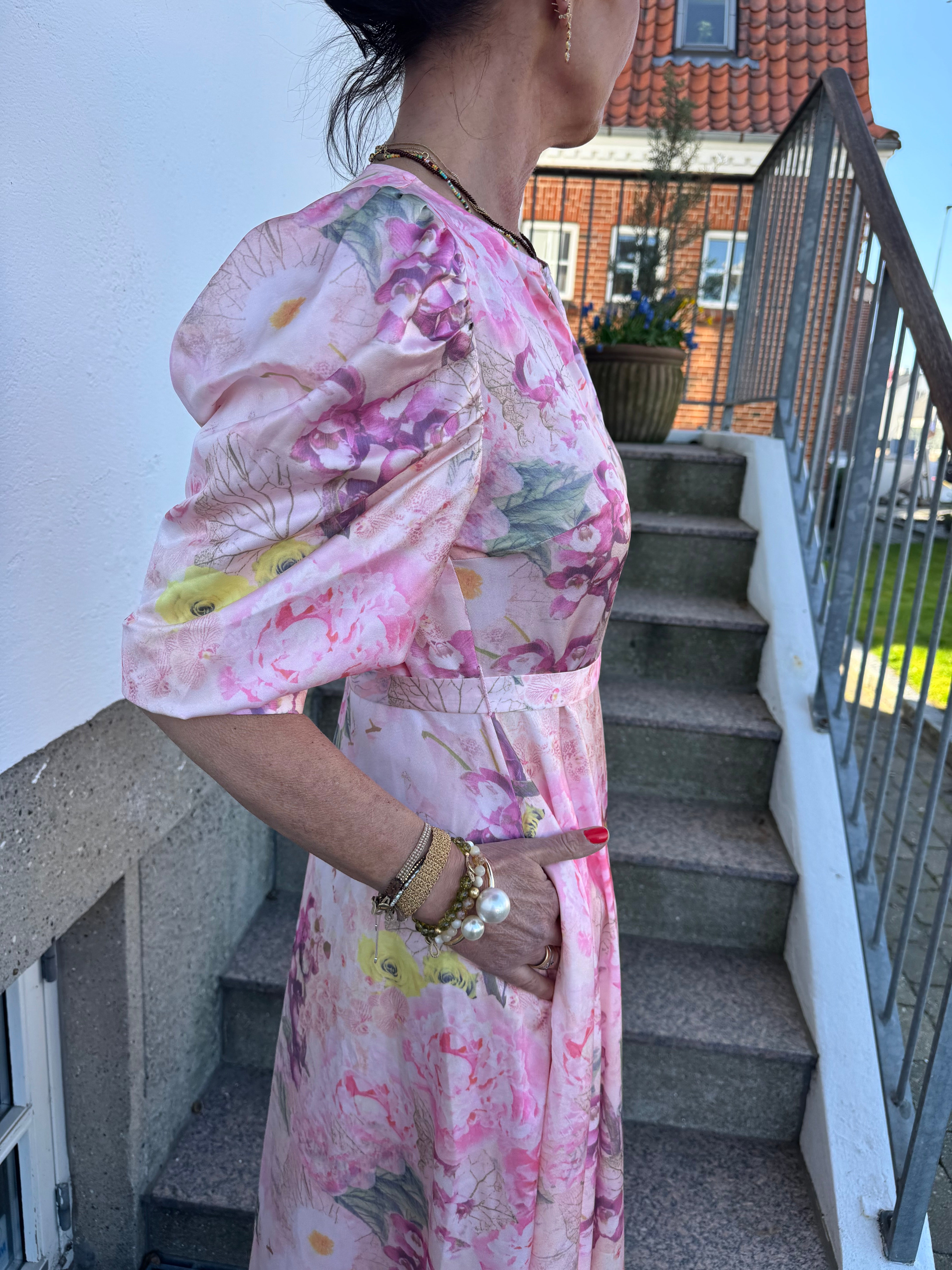 CRÁS Kjole - Kaylacras Maxi Kjole i Floral Garden