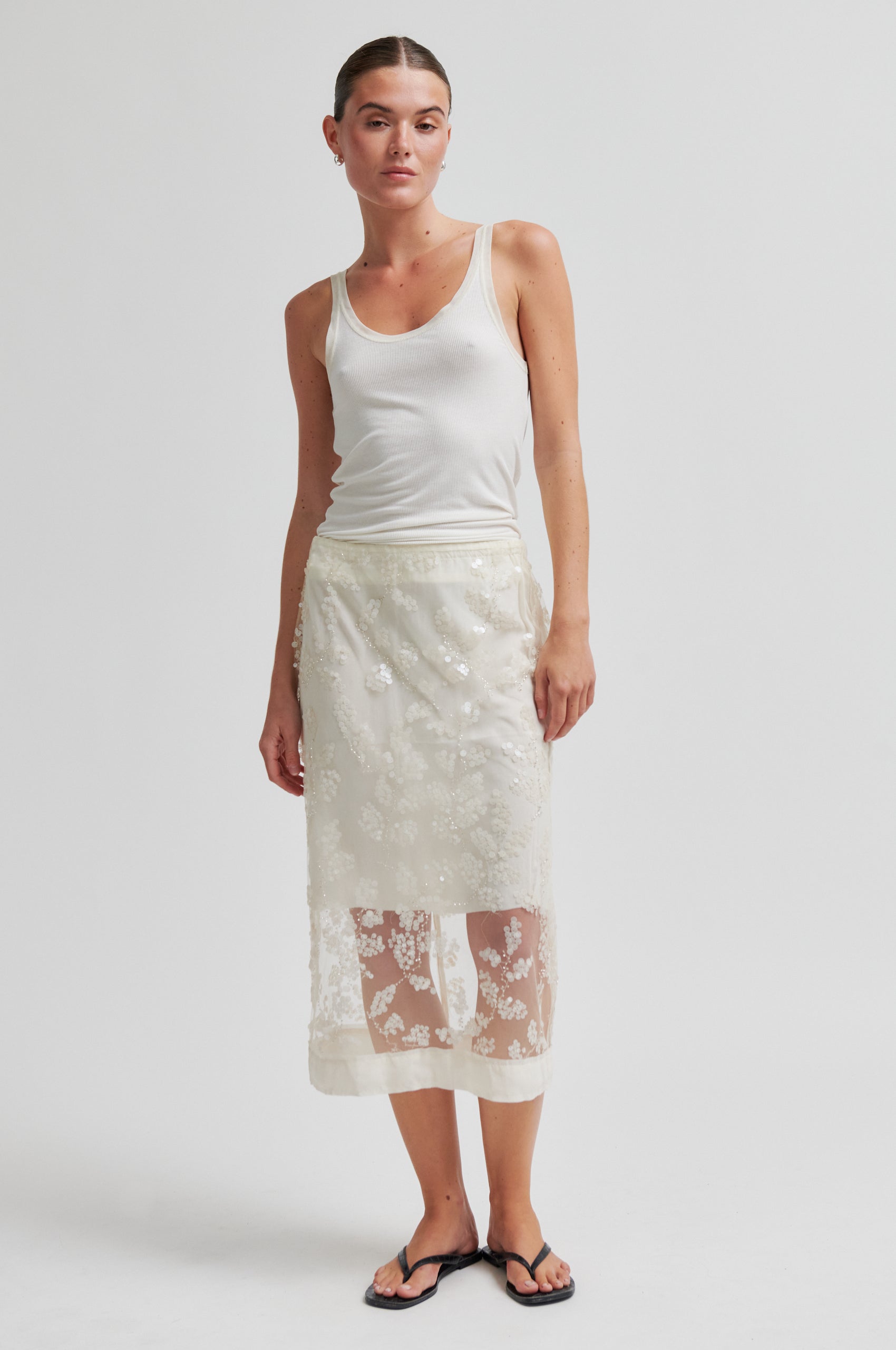 Second Female Nederdel - Salema Nederdel i Eggnog