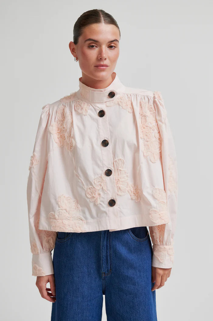 Second Female Jakke - Ashley Jakke i Crystal Pink